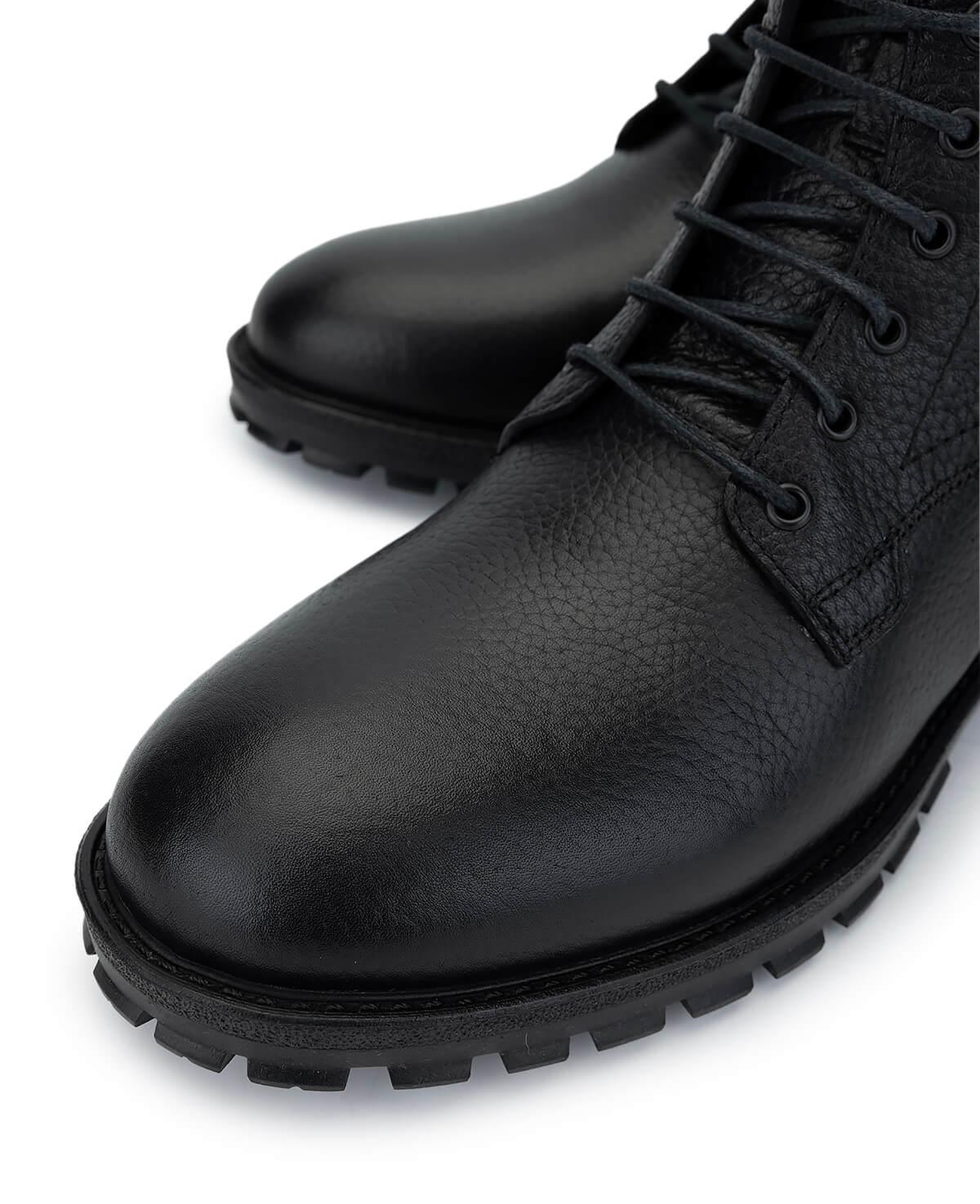 Tamer Tanca Erkek Hakiki Deri Siyah Deri Casual Bot