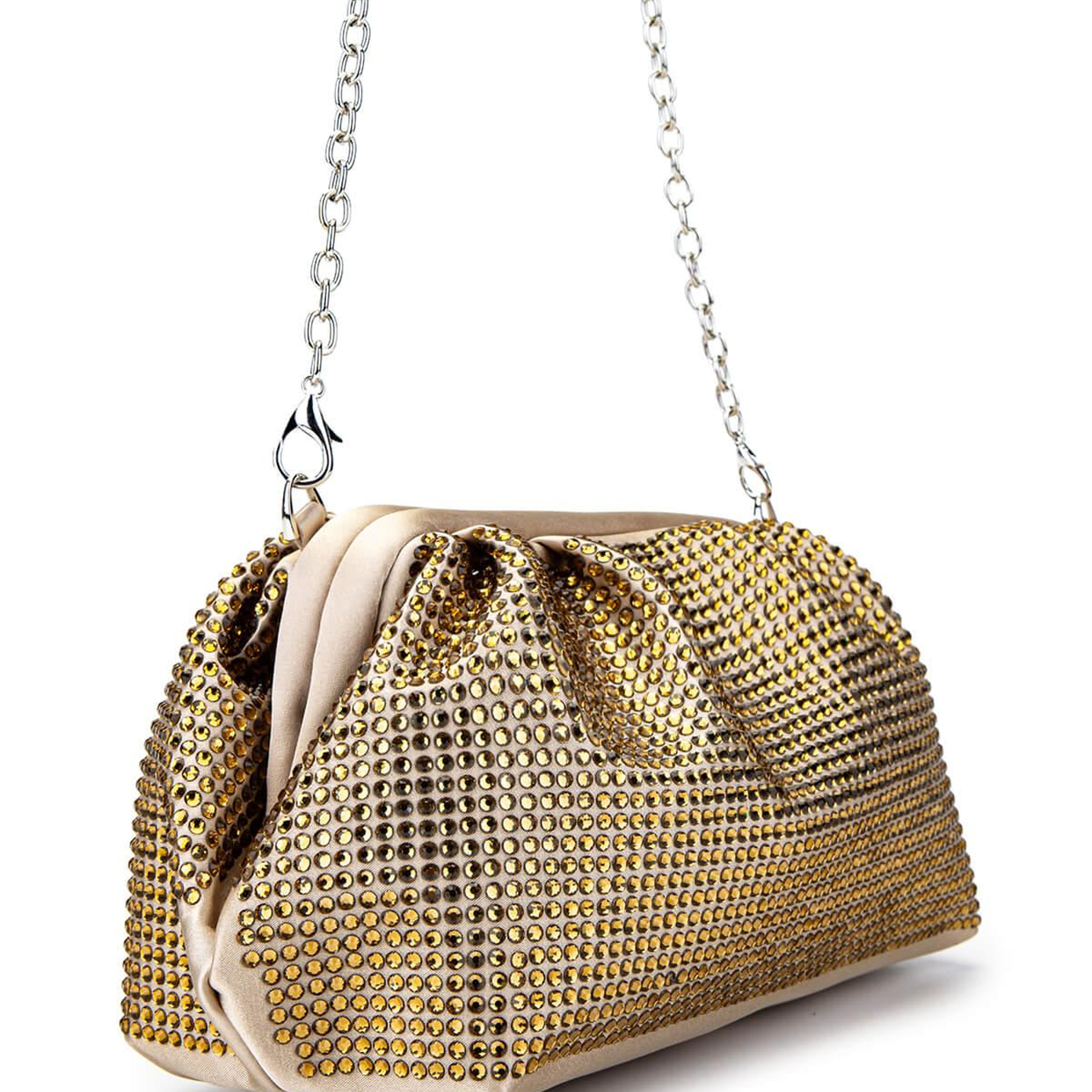 Tamer Tanca Kadın Vegan Sarı Abiye Çanta