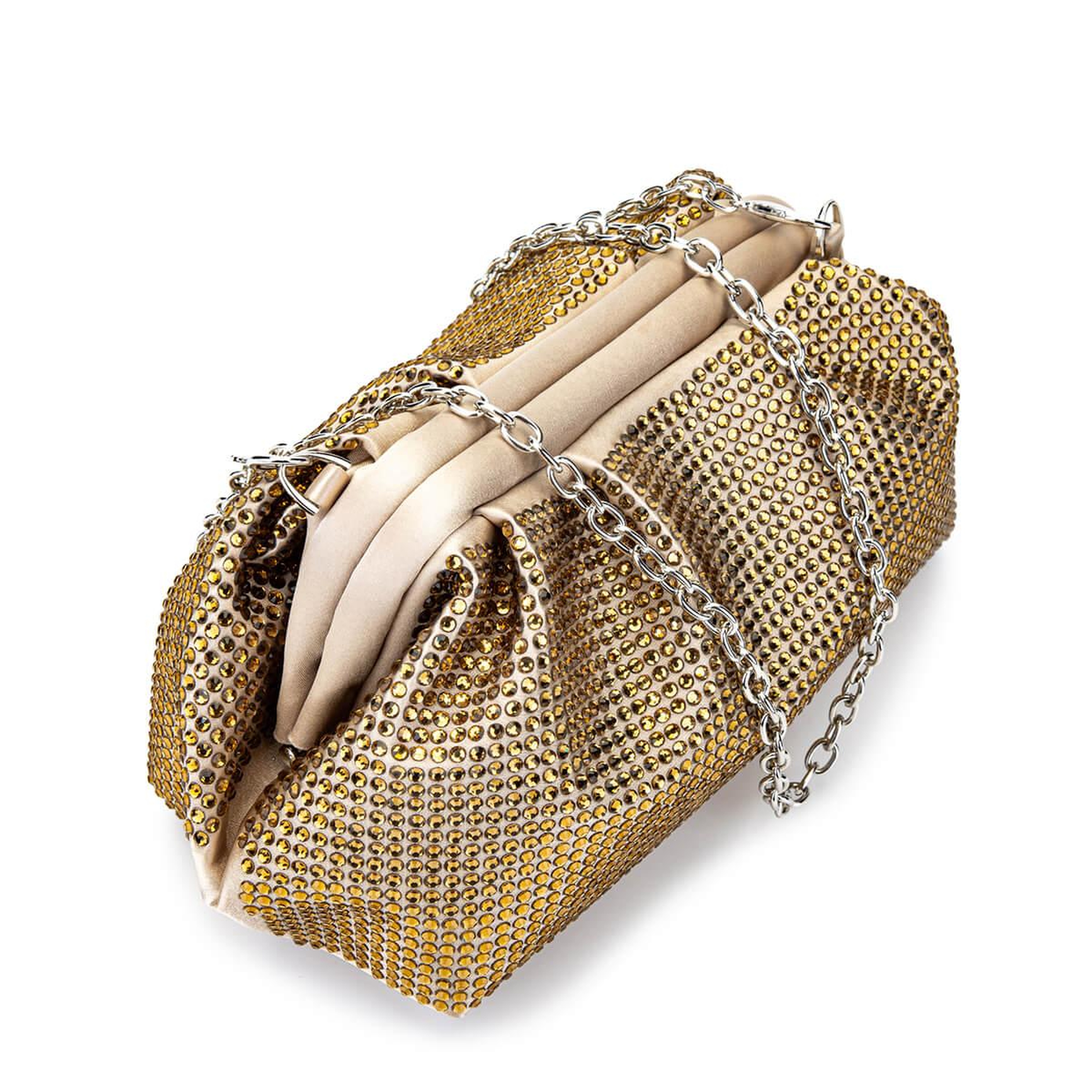 Tamer Tanca Kadın Vegan Sarı Abiye Çanta