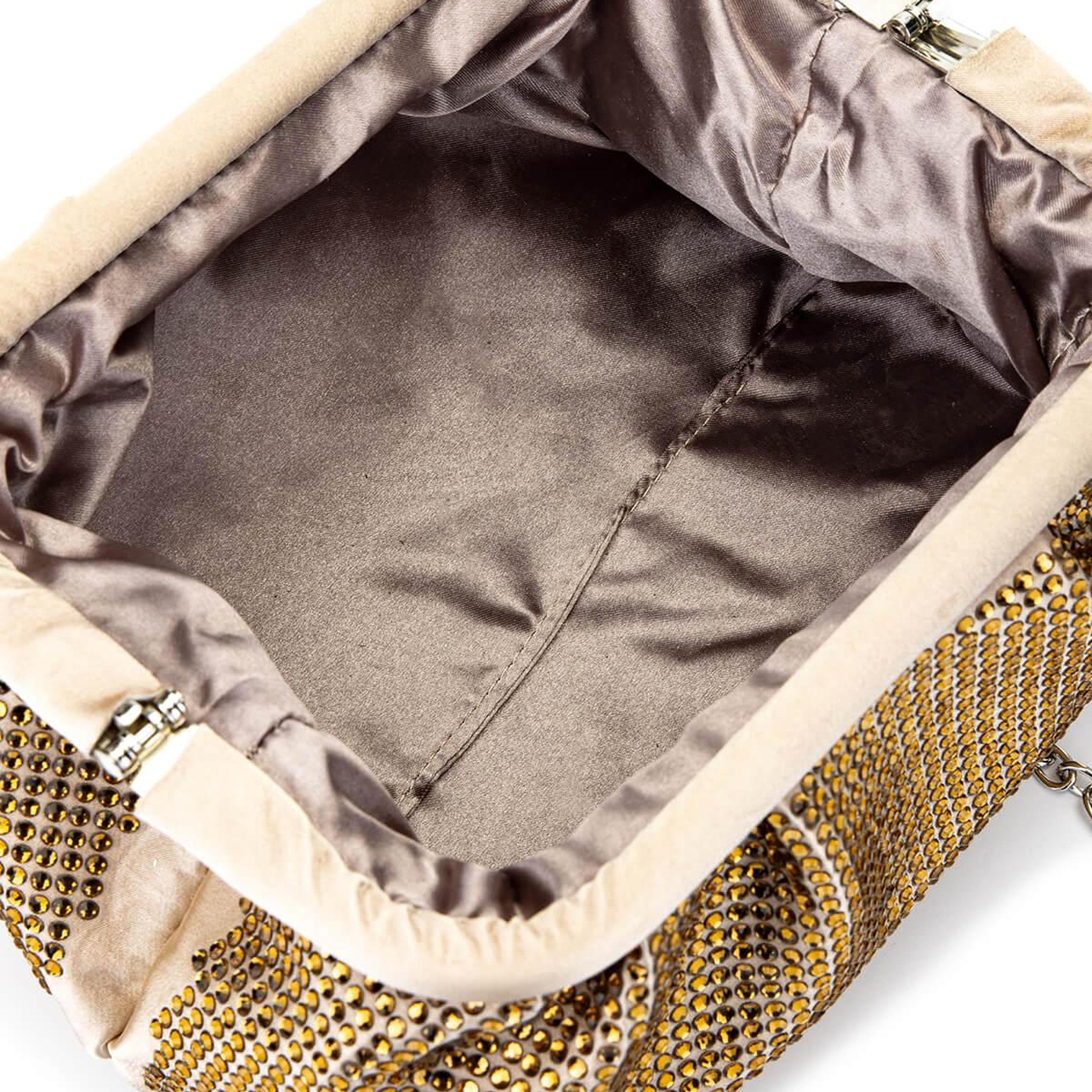 Tamer Tanca Kadın Vegan Sarı Abiye Çanta