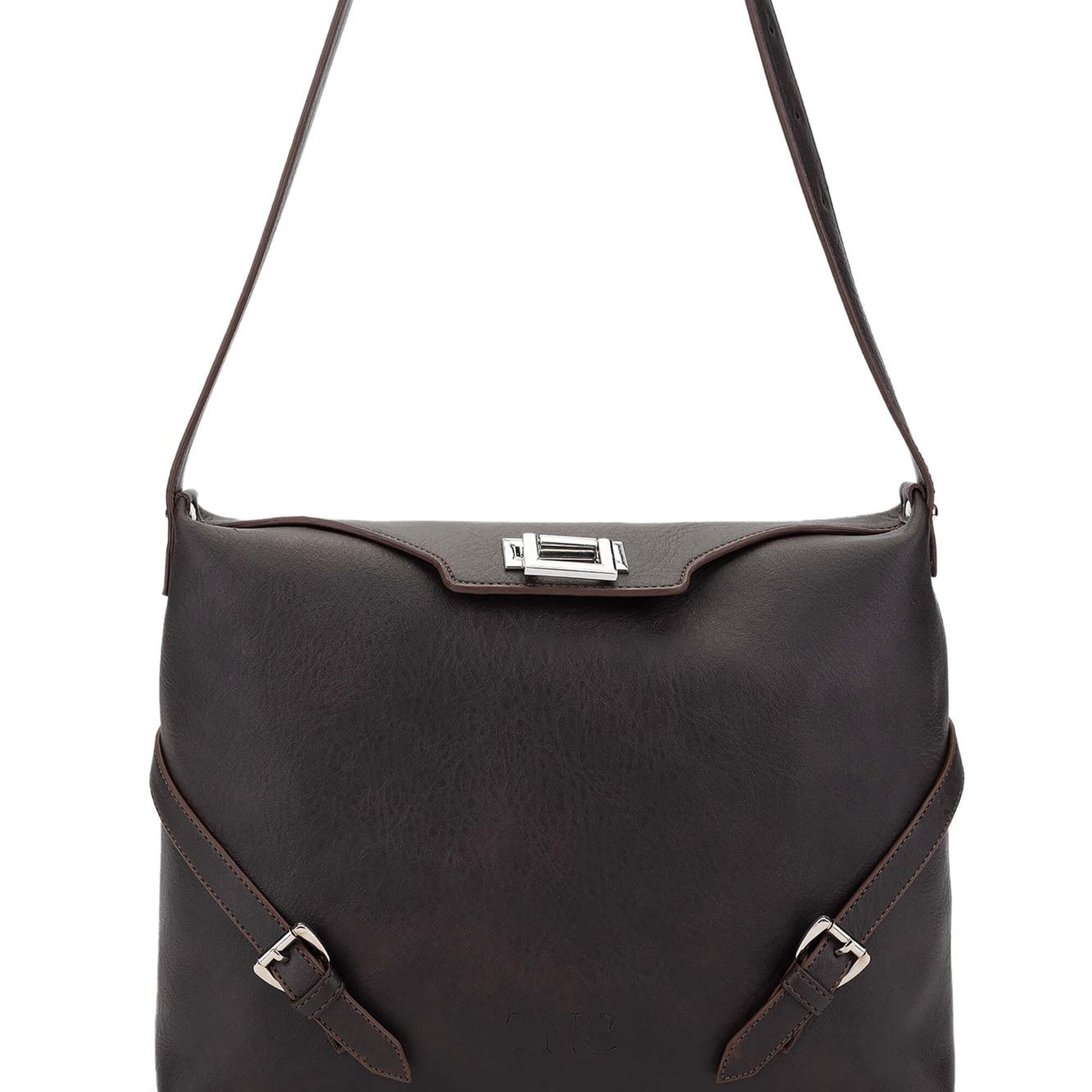 Tamer Tanca Kadın Vegan Kahverengi Omuz Çanta