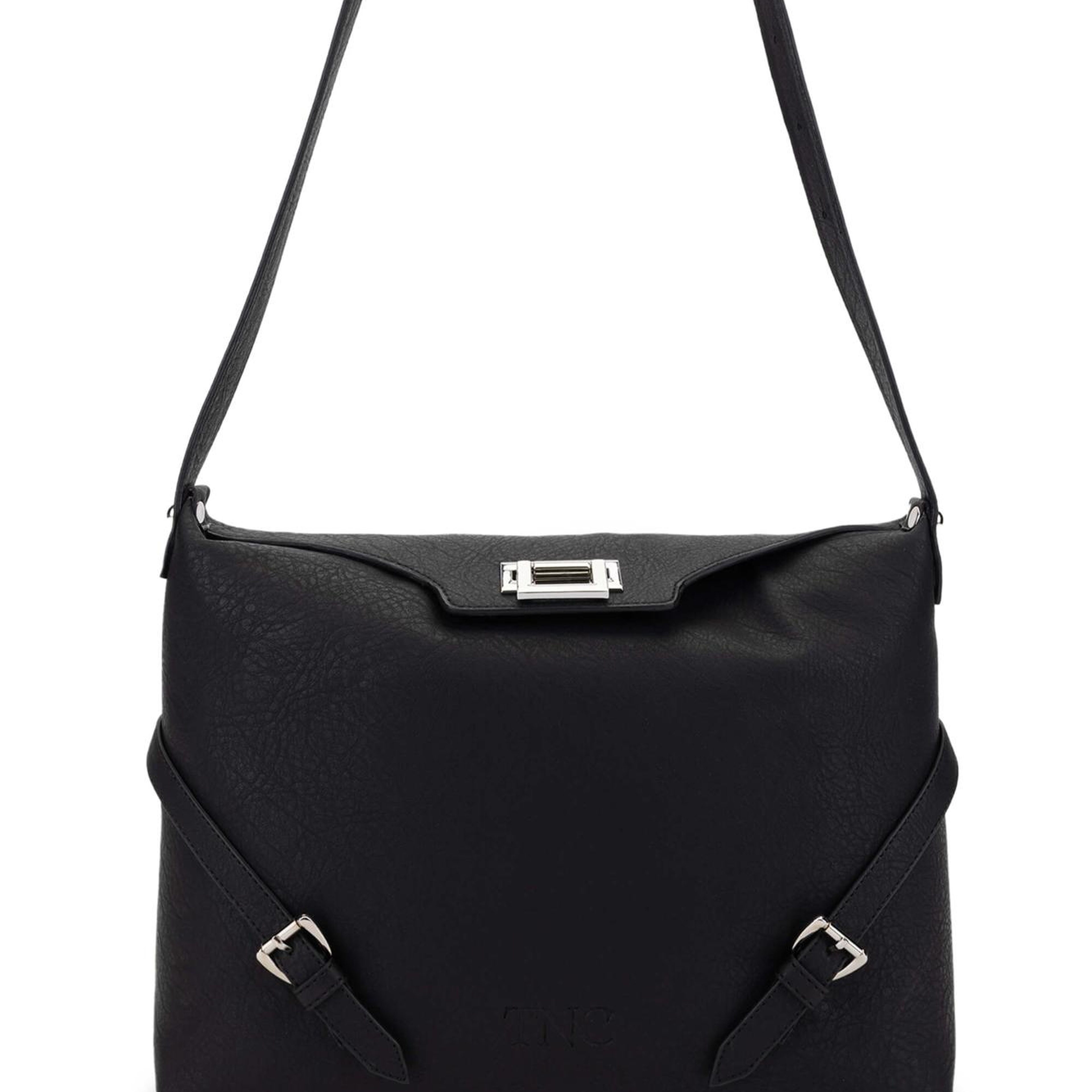 Tamer Tanca Kadın Vegan Siyah Omuz Çanta