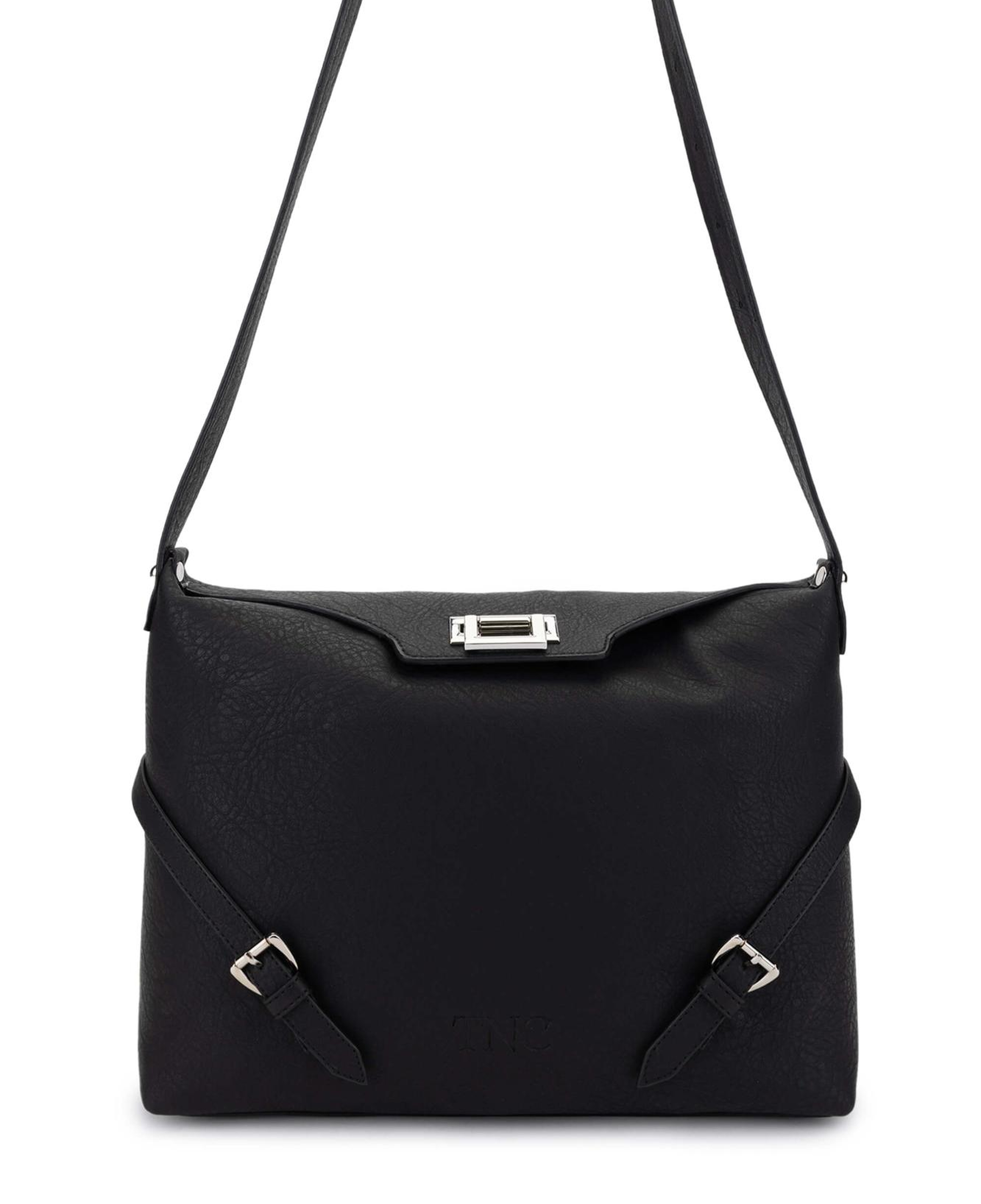 Tamer Tanca Kadın Vegan Siyah Omuz Çanta