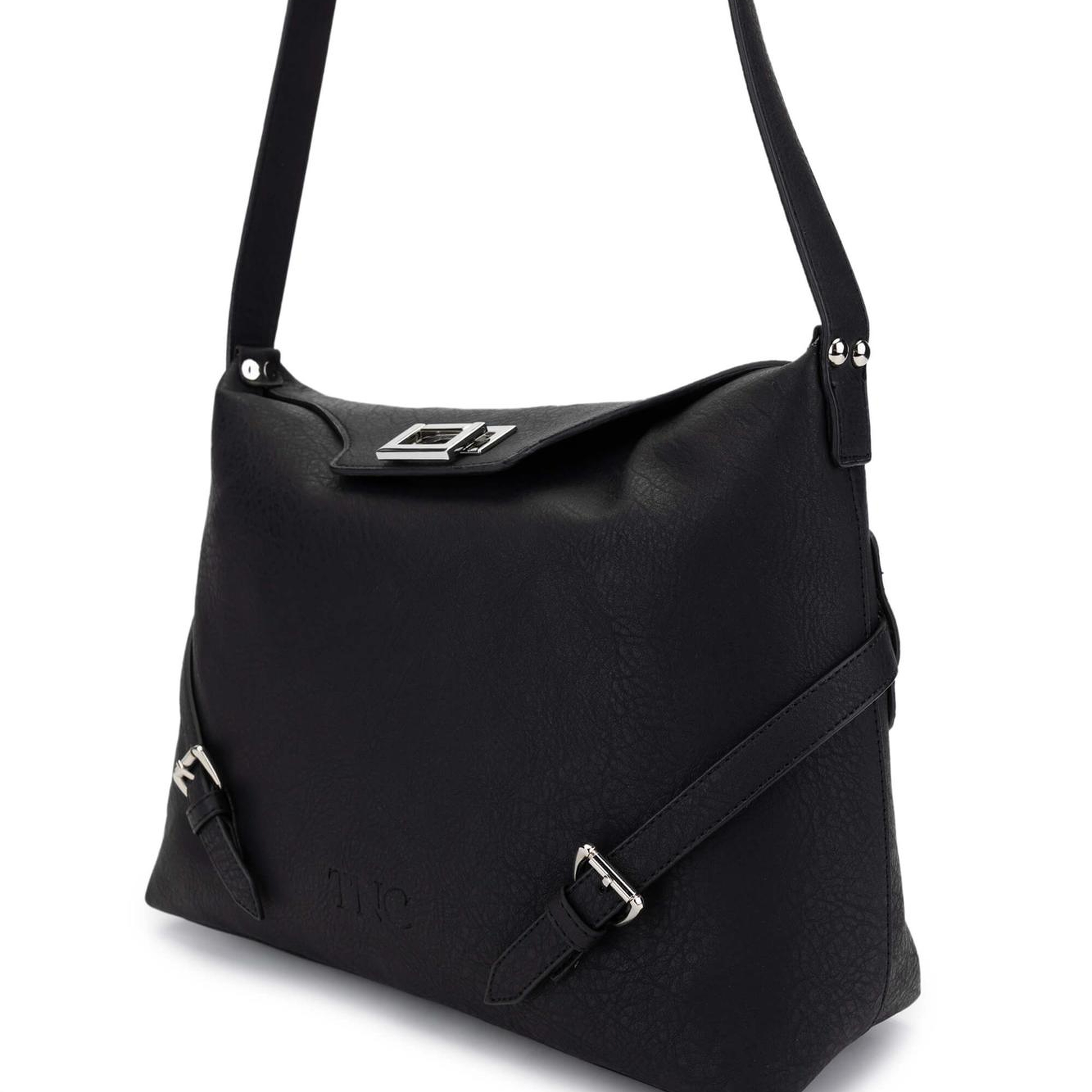 Tamer Tanca Kadın Vegan Siyah Omuz Çanta