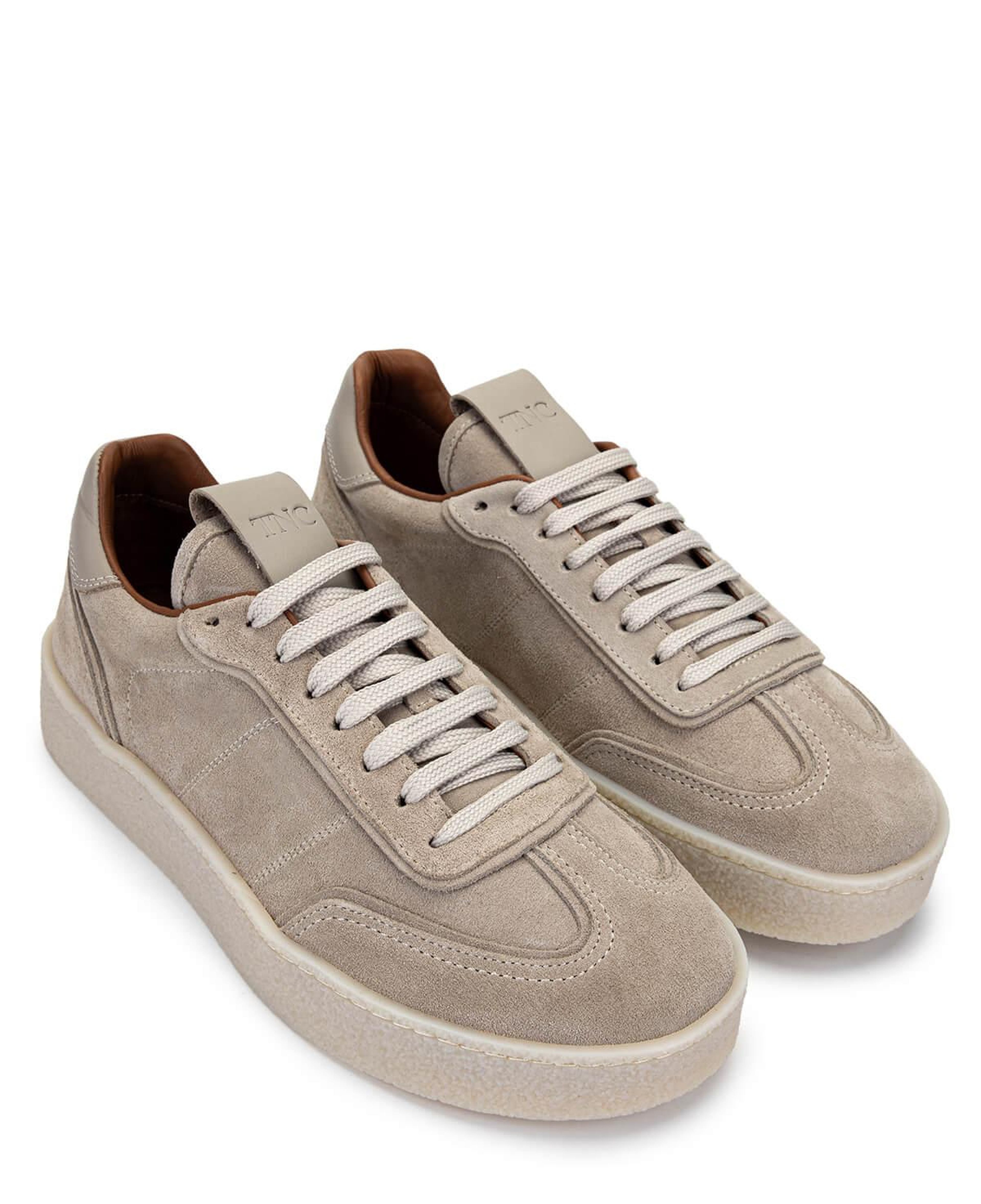 Tamer Tanca Erkek Hakiki Deri Bisküvi Süet Sneakers & Spor Ayakkabı