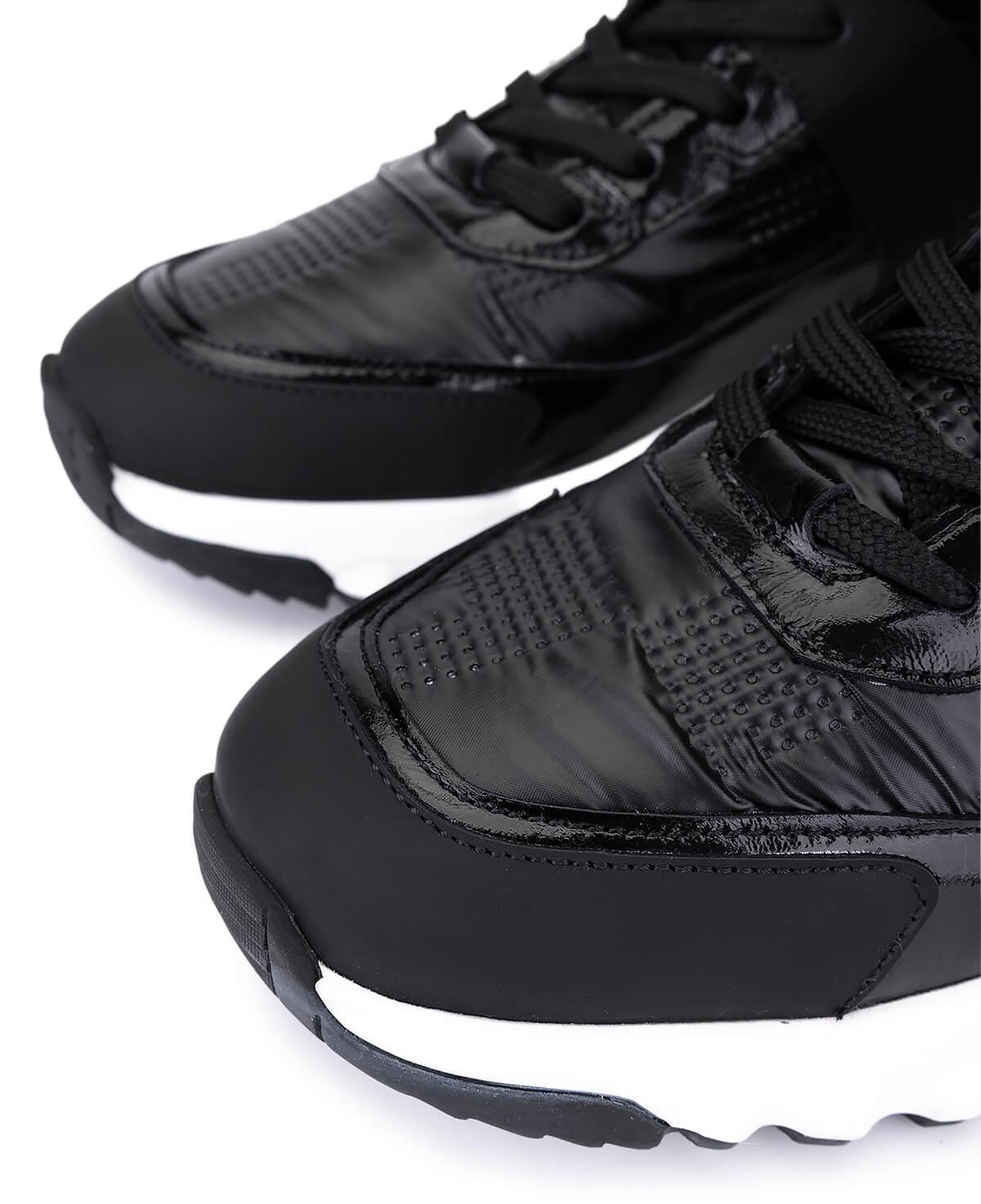 Tamer Tanca Erkek Hakiki Deri Siyah Sneakers & Spor Bot