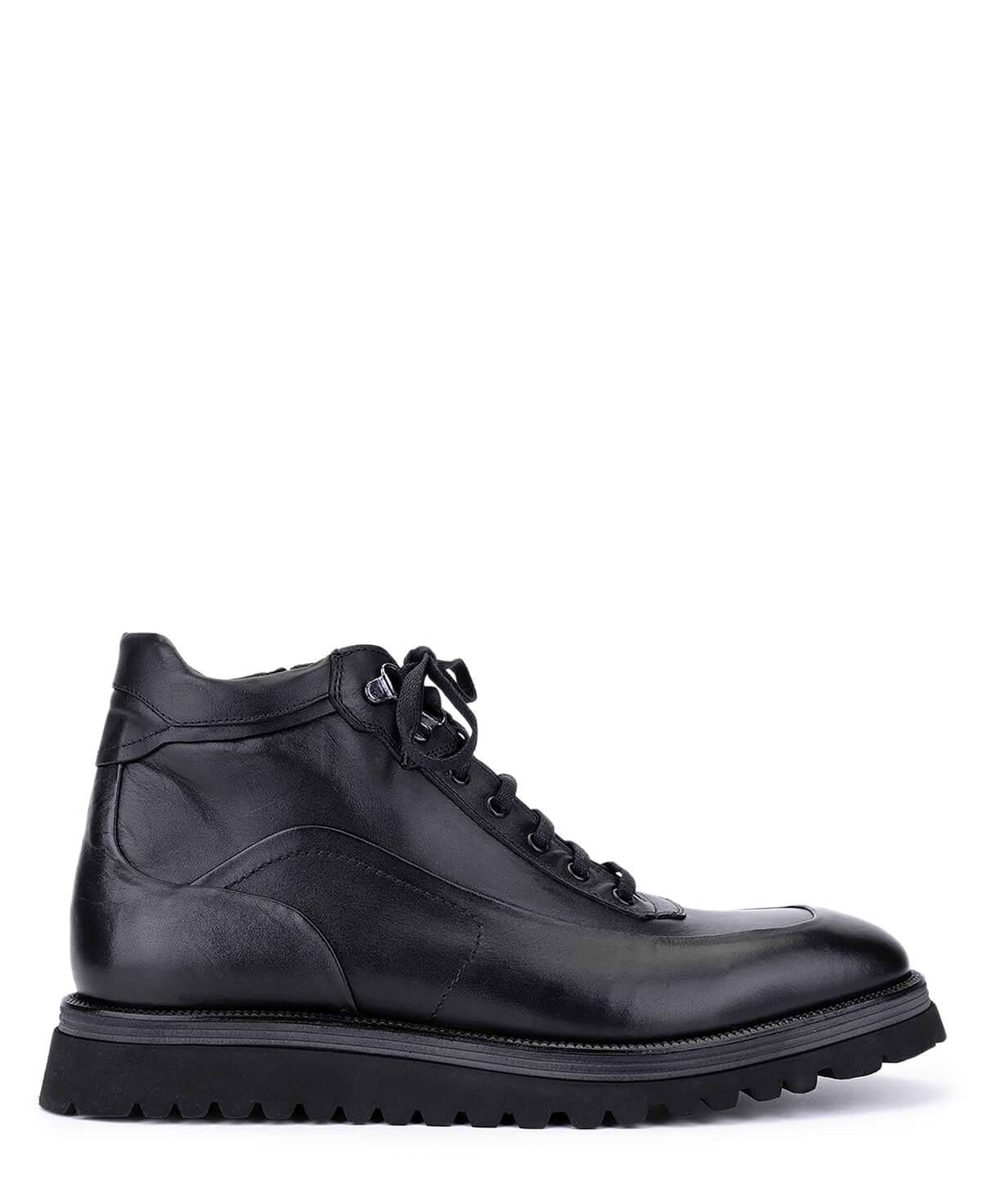 Tamer Tanca Erkek Hakiki Deri Siyah Casual Bot