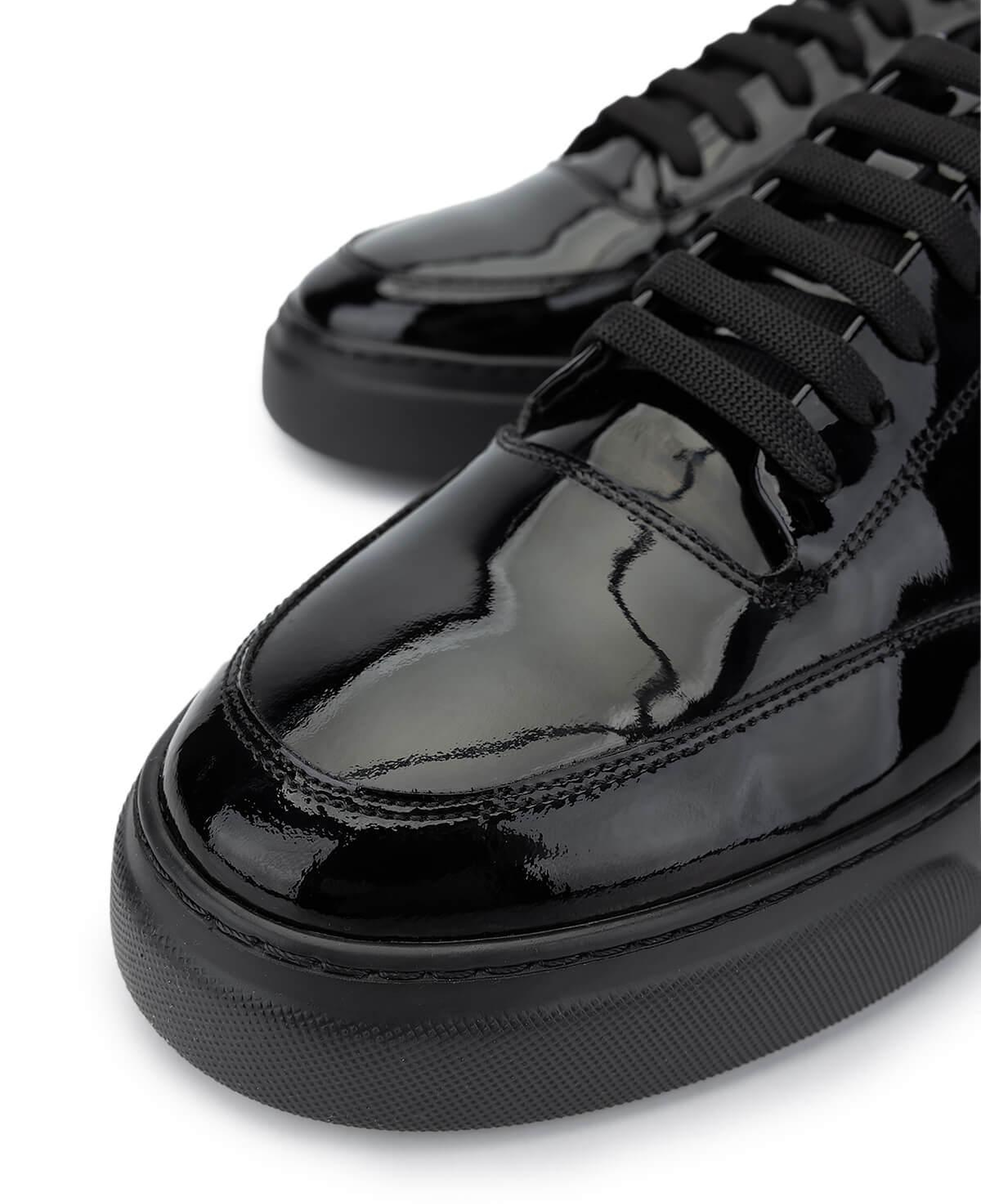 Tamer Tanca Erkek Hakiki Deri Siyah Rugan Sneakers & Spor Ayakkabı