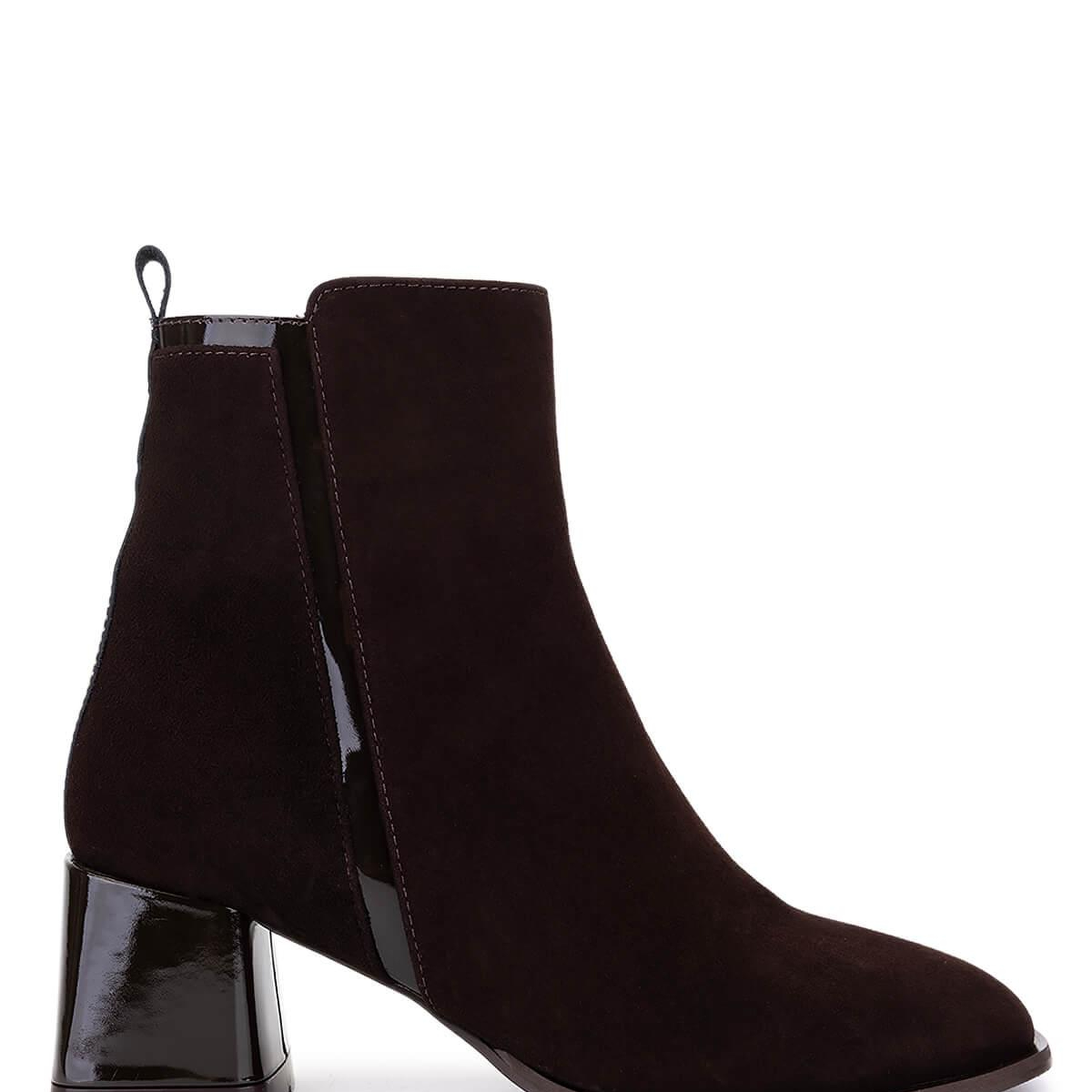 Tamer Tanca Kadın Hakiki Deri Kahverengi Süet Topuklu Bot