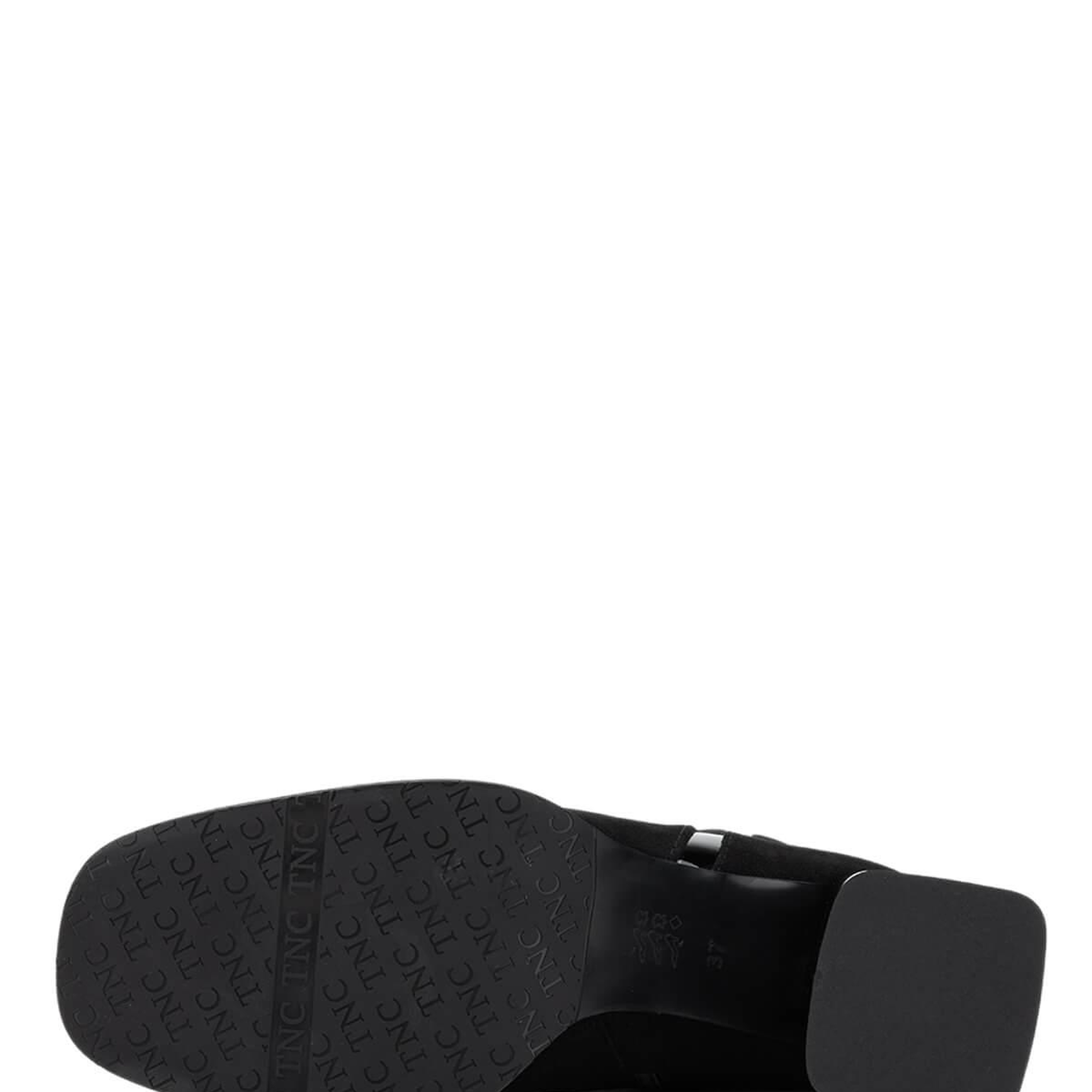 Tamer Tanca Kadın Hakiki Deri Siyah Süet Topuklu Bot