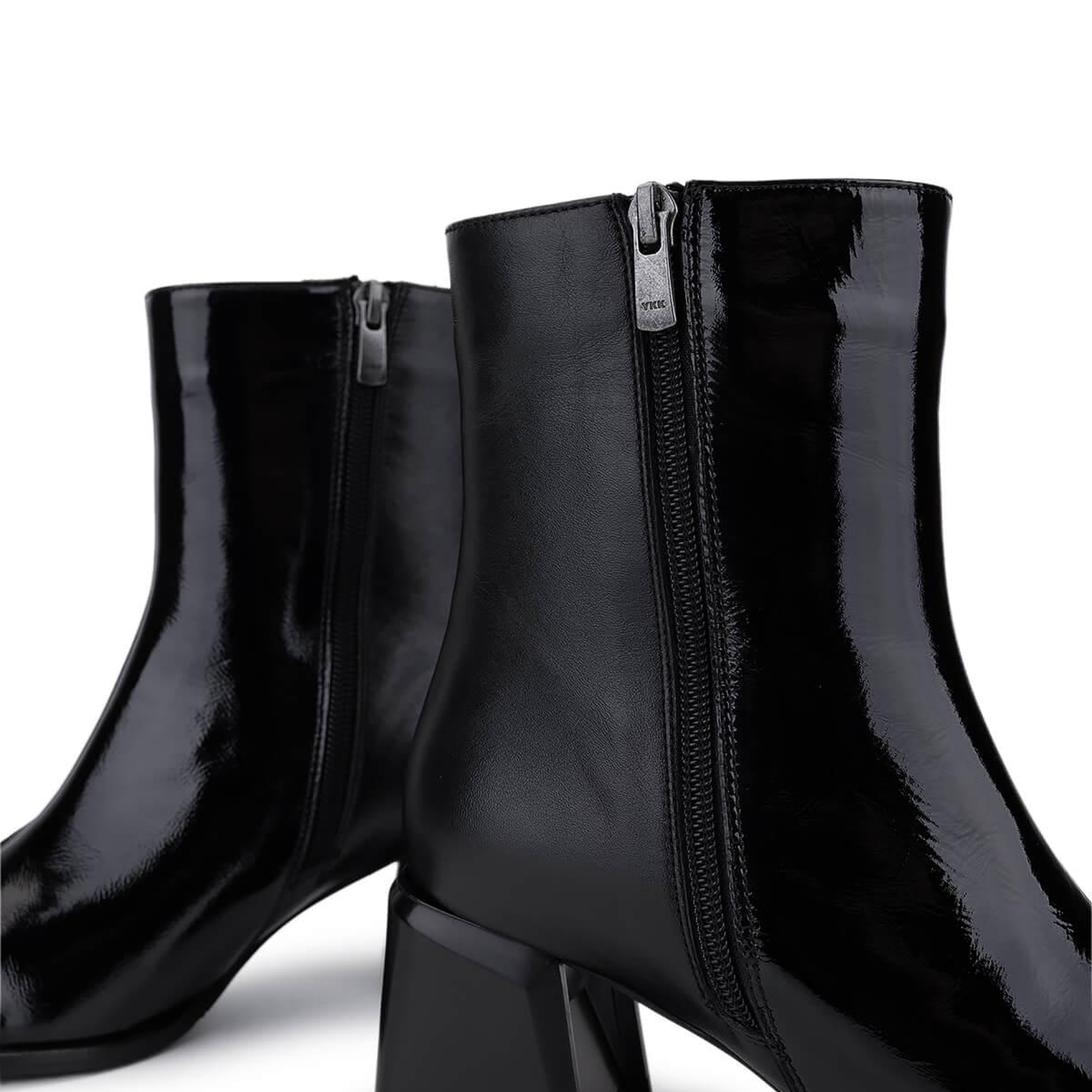 Tamer Tanca Kadın Hakiki Deri Siyah Topuklu Bot