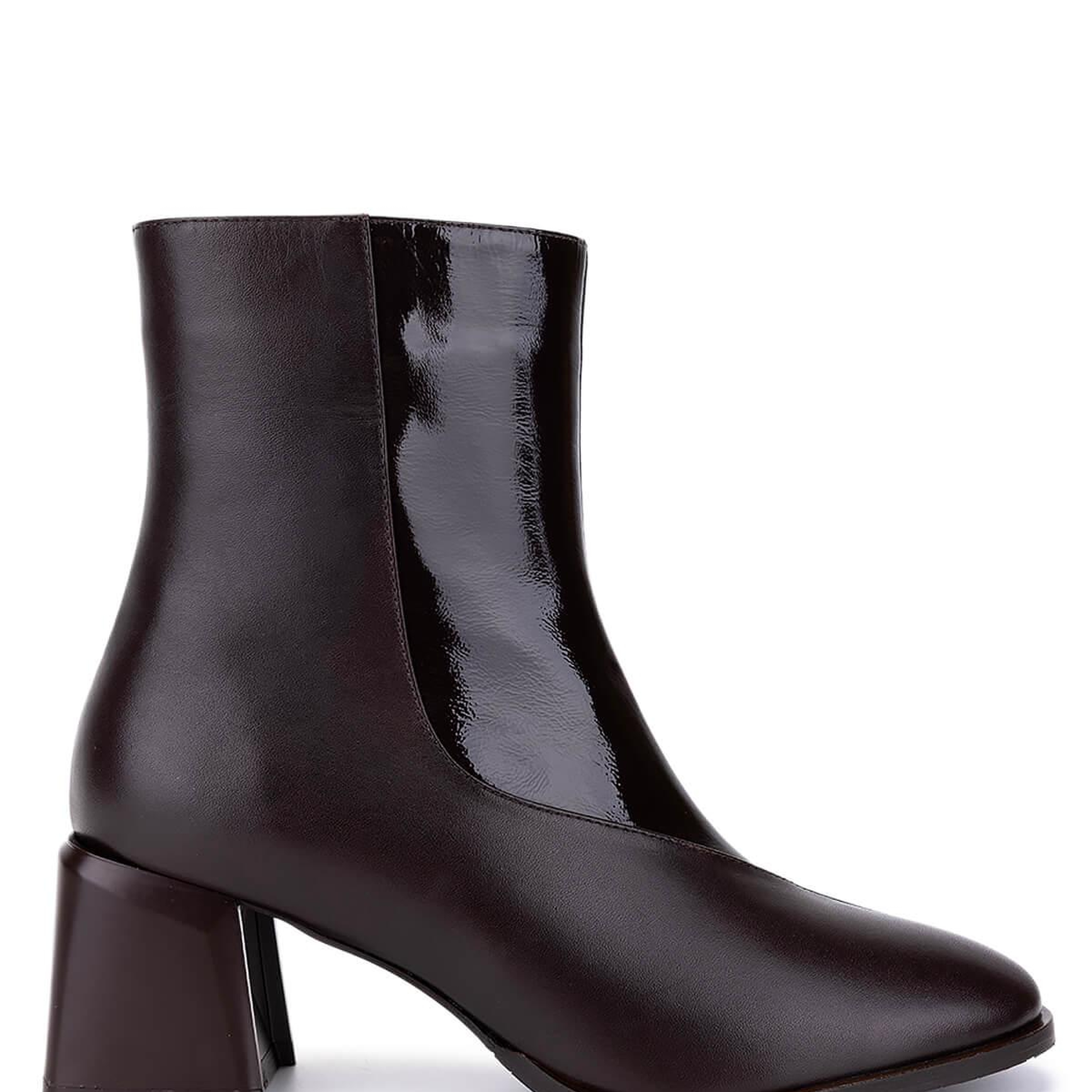 Tamer Tanca Kadın Hakiki Deri Kahverengi Topuklu Bot