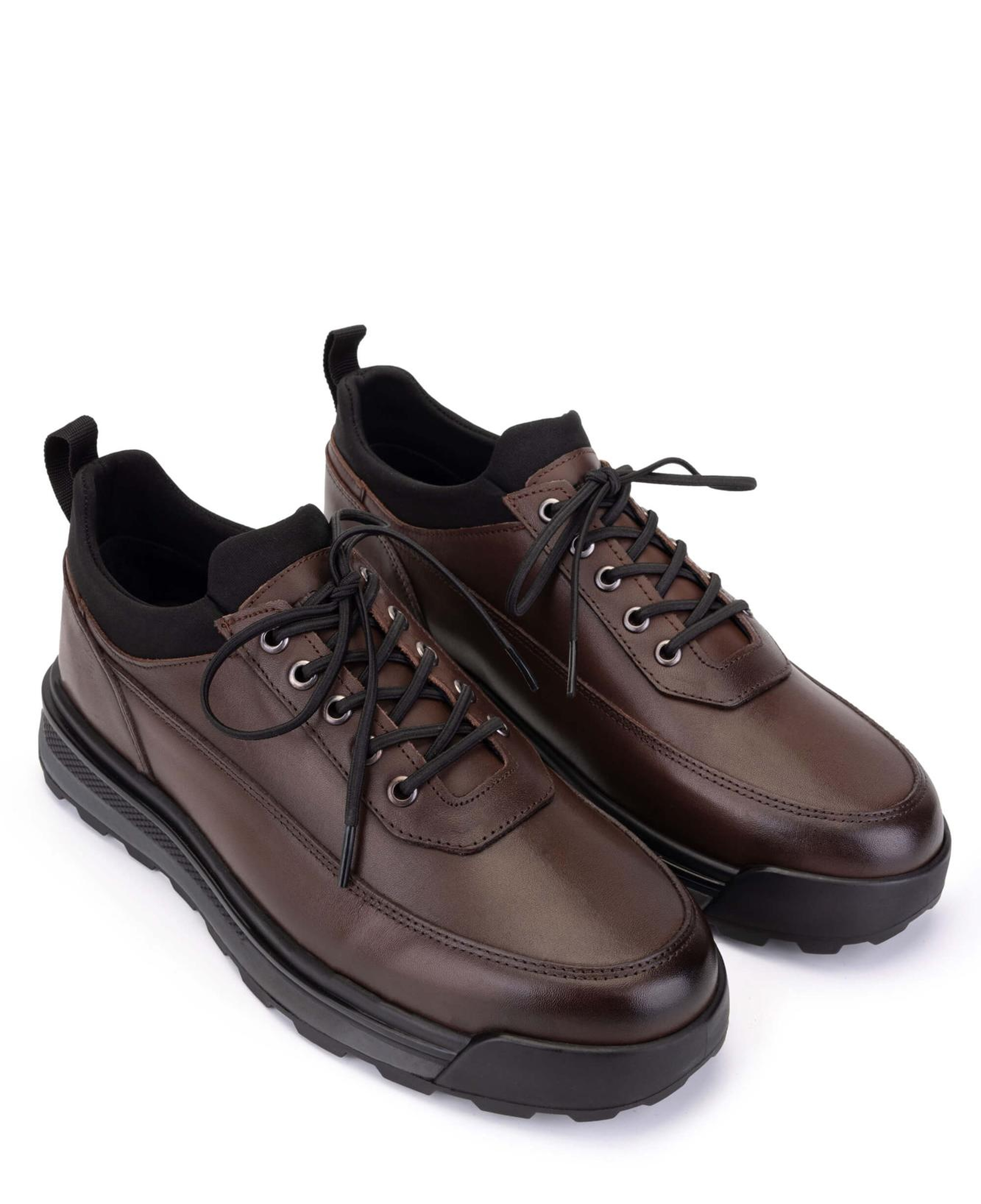 Tamer Tanca Erkek Hakiki Deri Taba Sneakers & Spor Ayakkabı