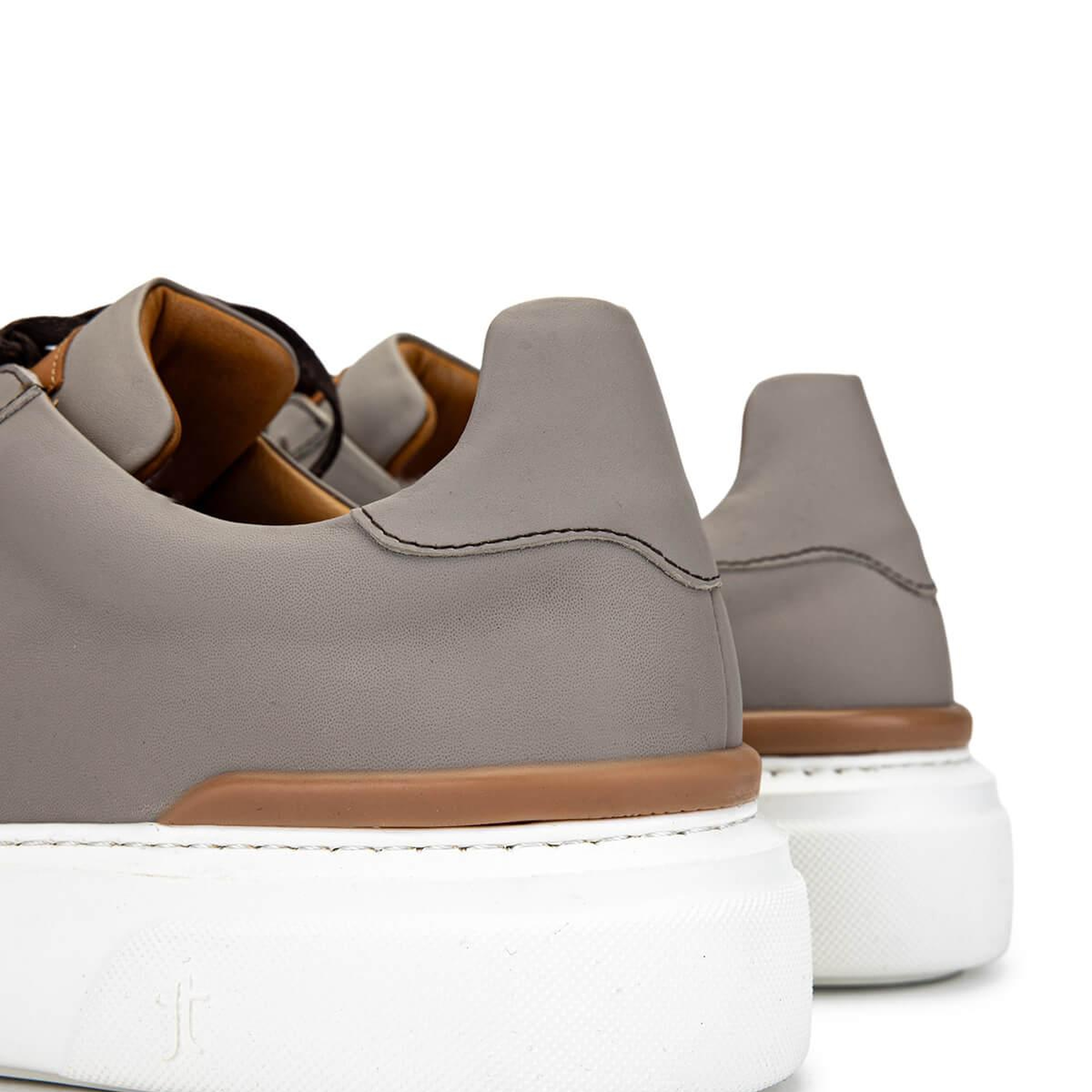 Tamer Tanca Erkek Hakiki Deri Bej Sneakers & Spor Ayakkabı