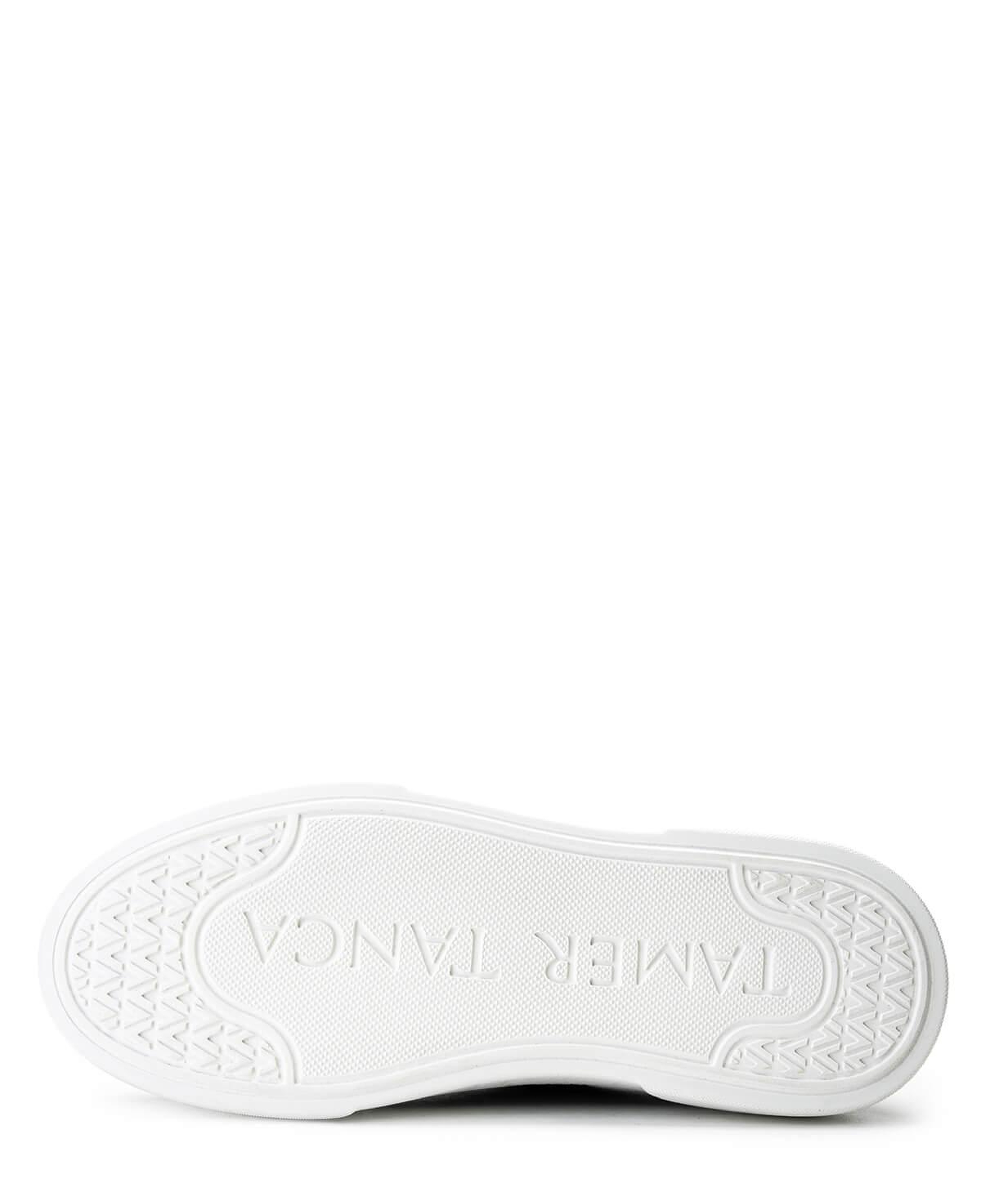 Tamer Tanca Erkek Hakiki Deri Yeşil Sneakers & Spor Ayakkabı