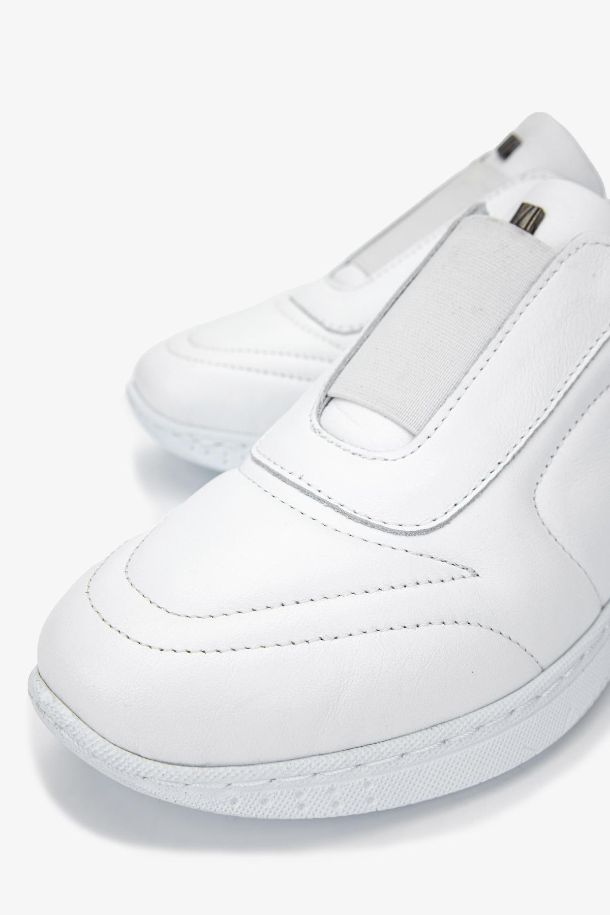 Valmenti Kadın Hakiki Deri Beyaz Sneakers & Spor Ayakkabı