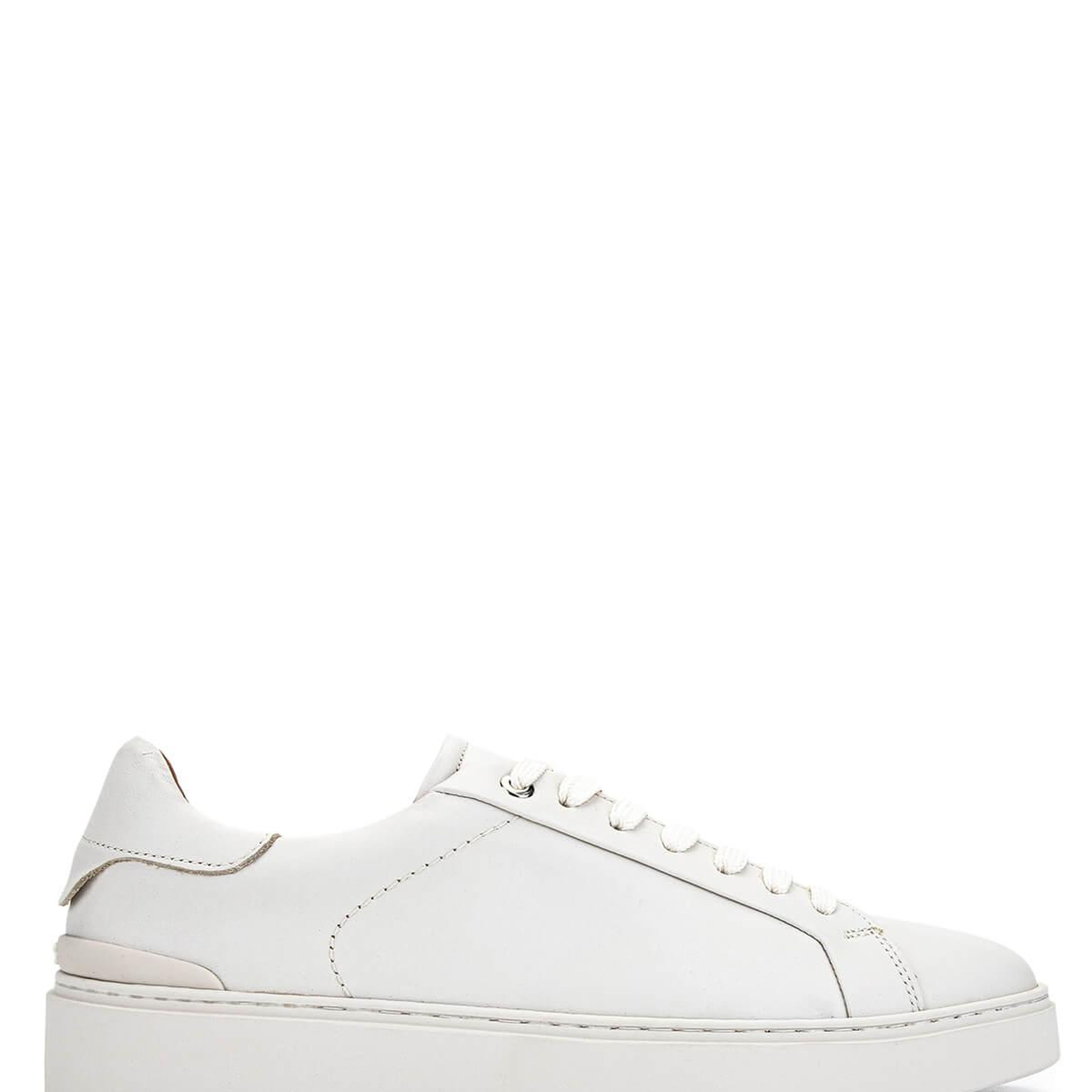 Tamer Tanca Erkek Hakiki Deri Beyaz Sneakers & Spor Ayakkabı