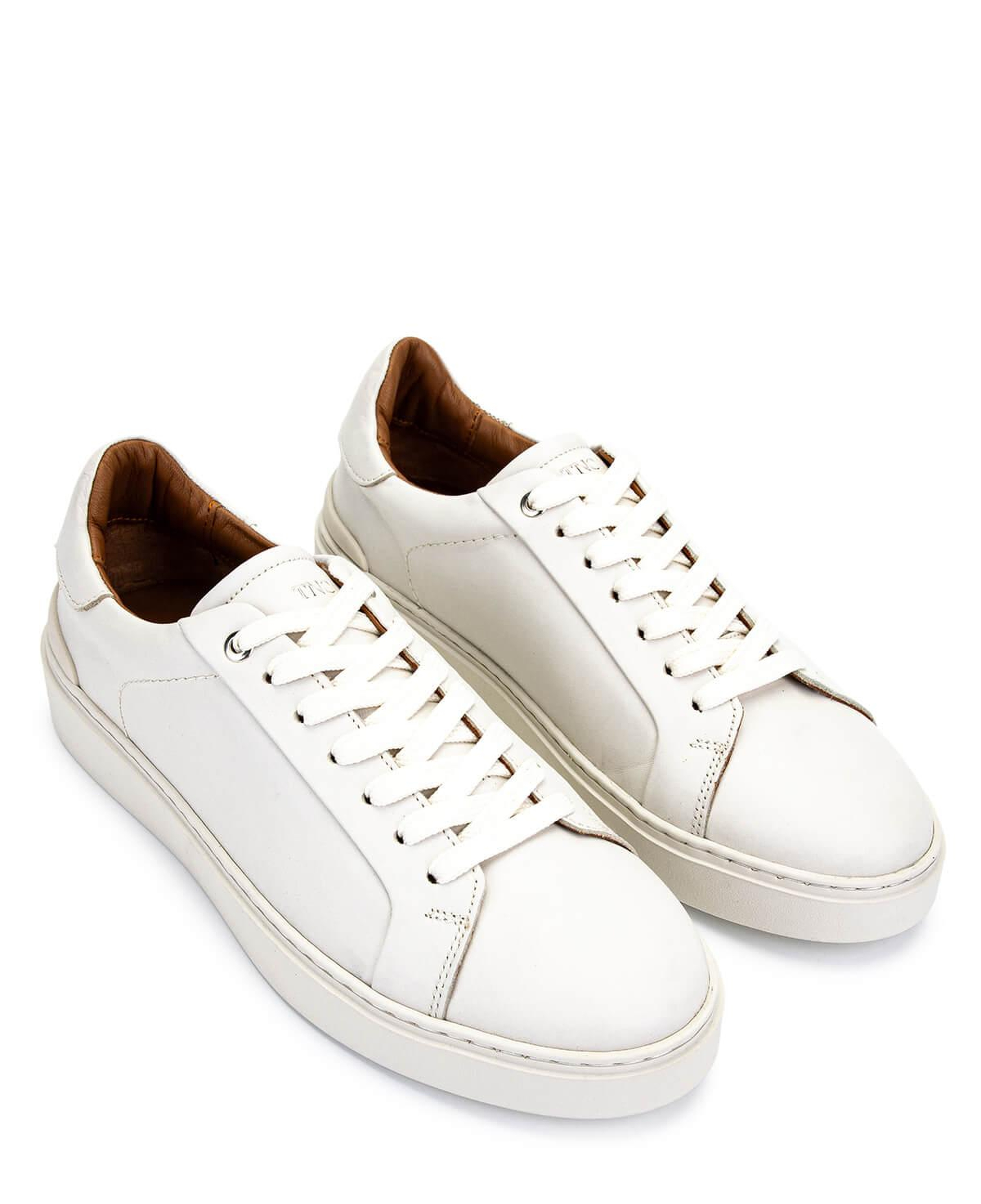 Tamer Tanca Erkek Hakiki Deri Beyaz Sneakers & Spor Ayakkabı