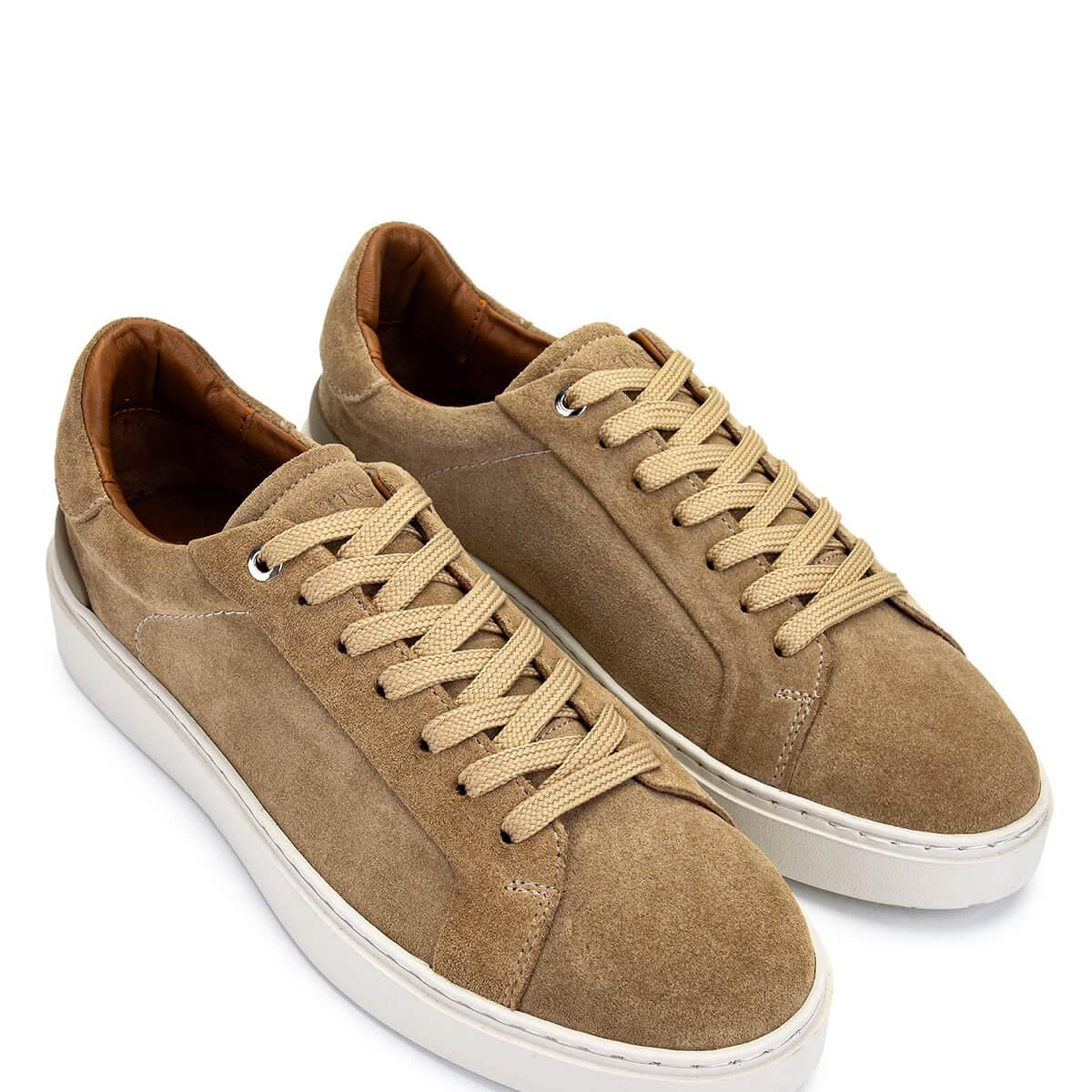 Tamer Tanca Erkek Hakiki Deri Kum Beji Sneakers & Spor Ayakkabı