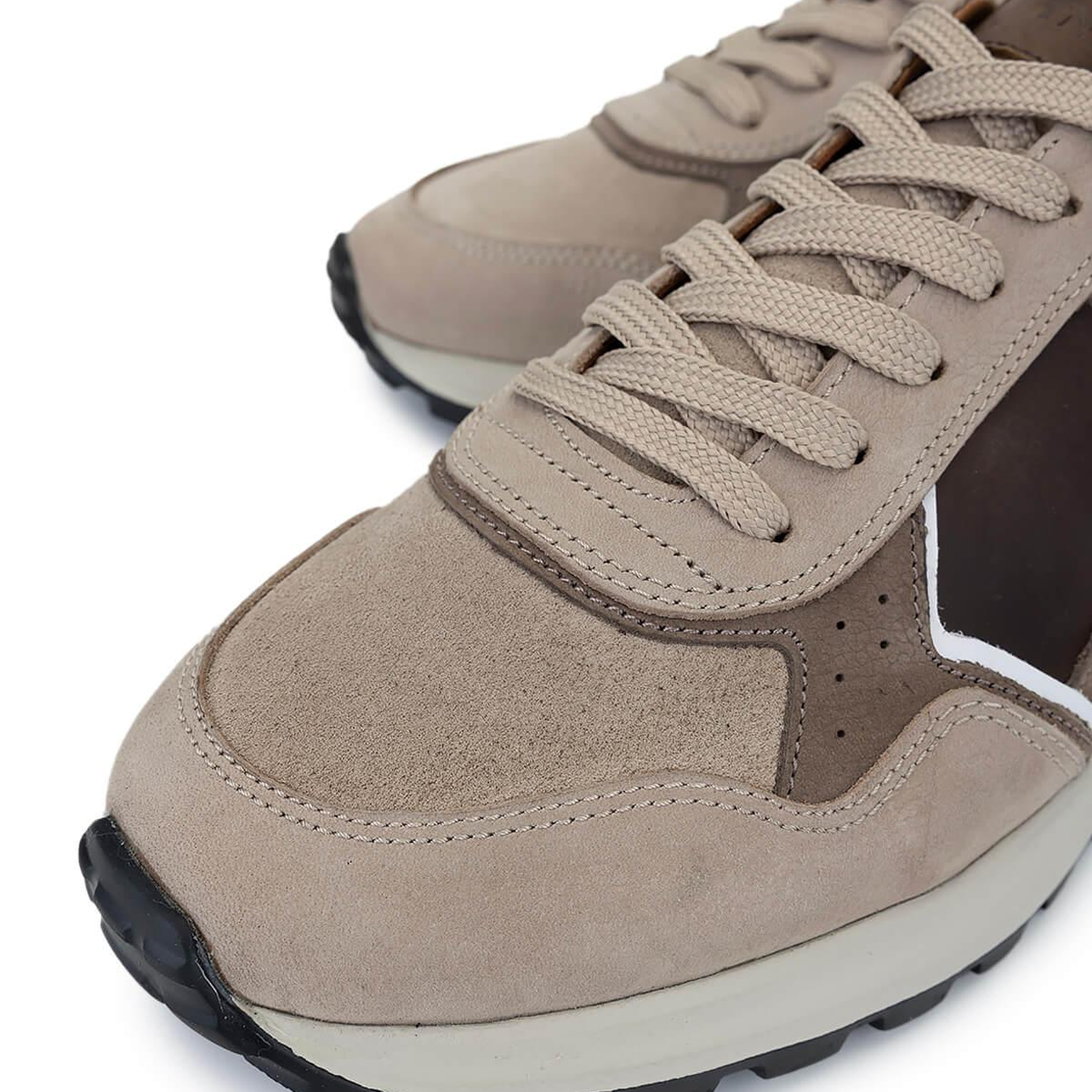 Tamer Tanca Erkek Hakiki Deri Kum Sneakers & Spor Ayakkabı