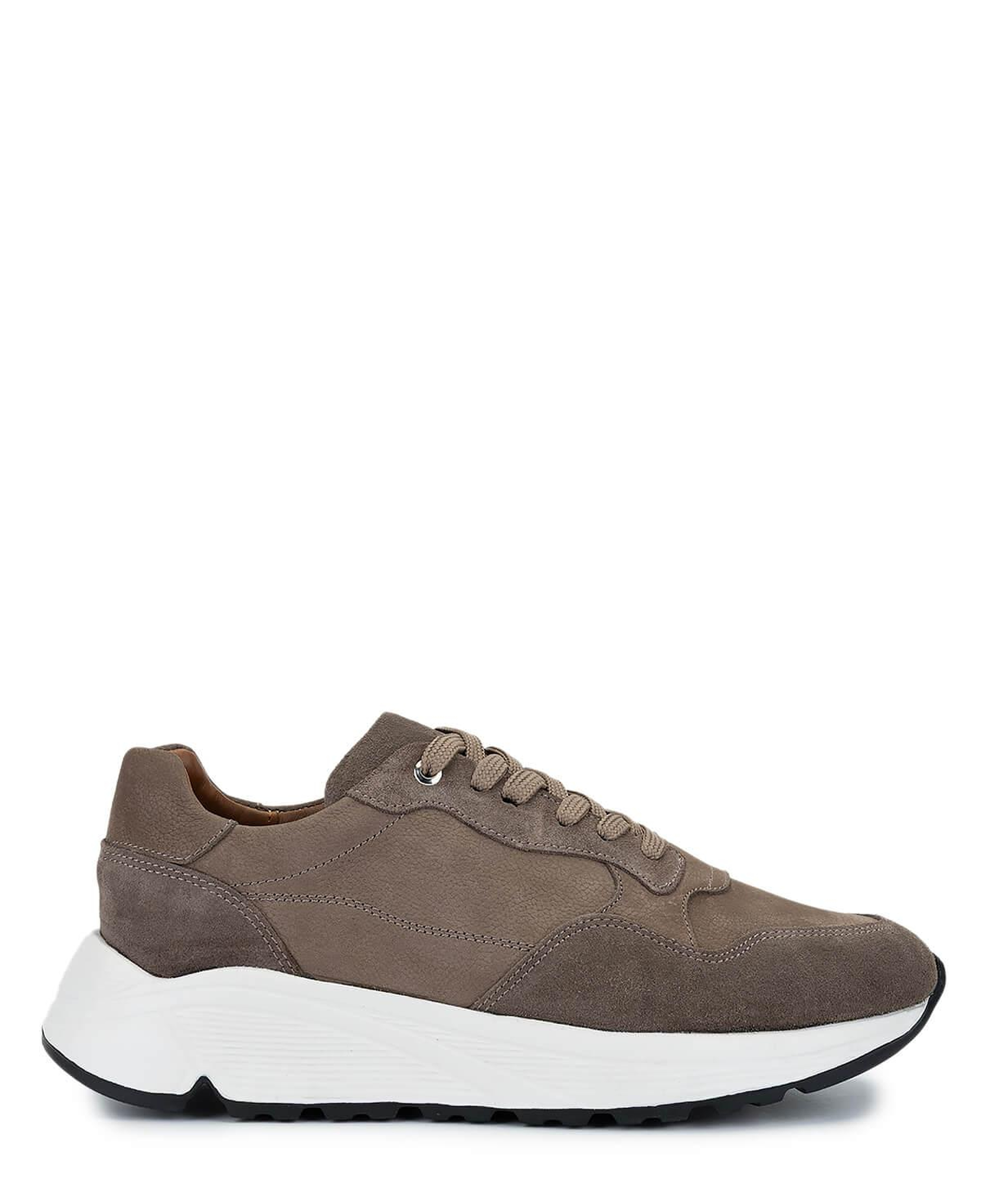 Tamer Tanca Erkek Hakiki Deri Vizon Süet Sneakers & Spor Ayakkabı