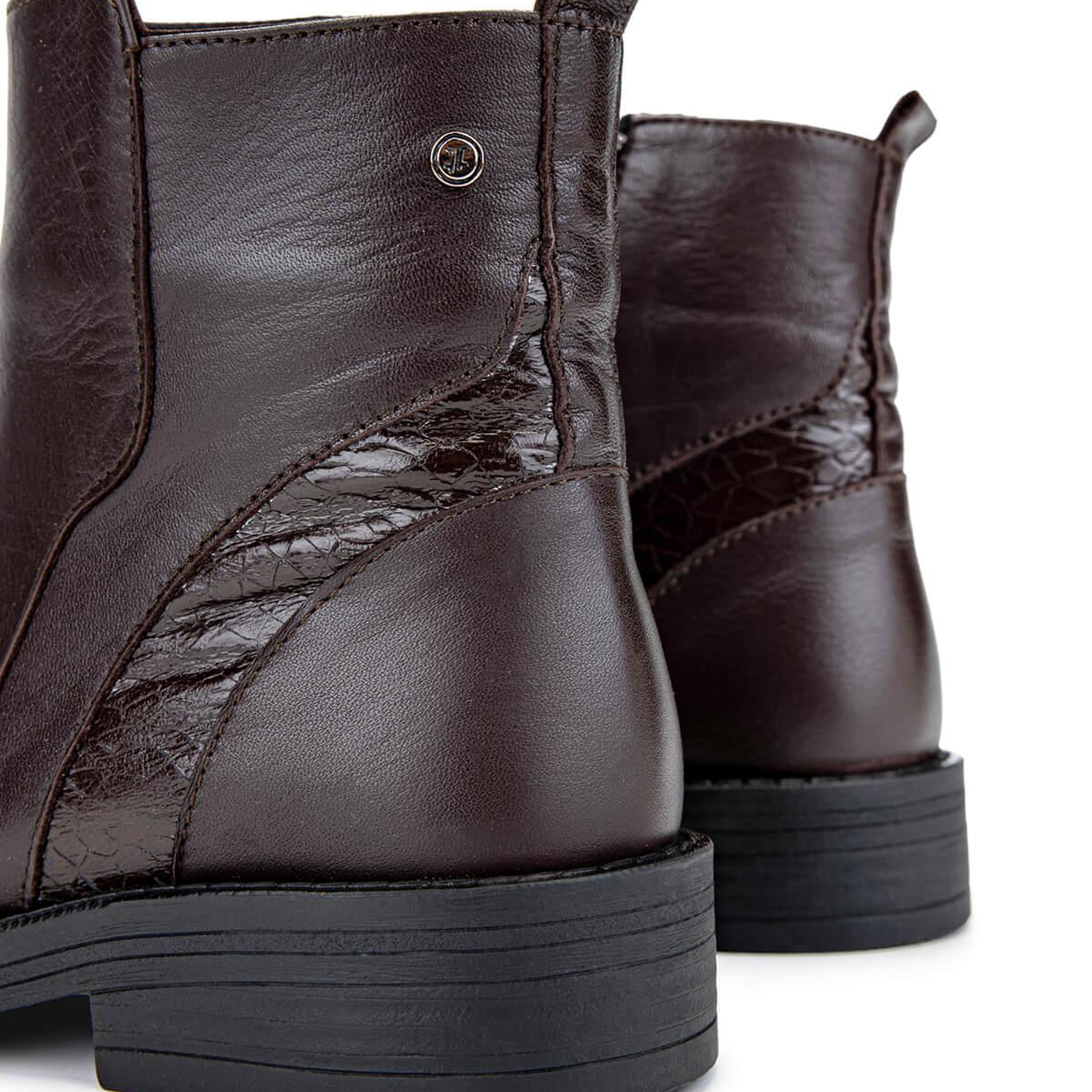 Tamer Tanca Kadın Hakiki Deri Kahverengi Casual Bot