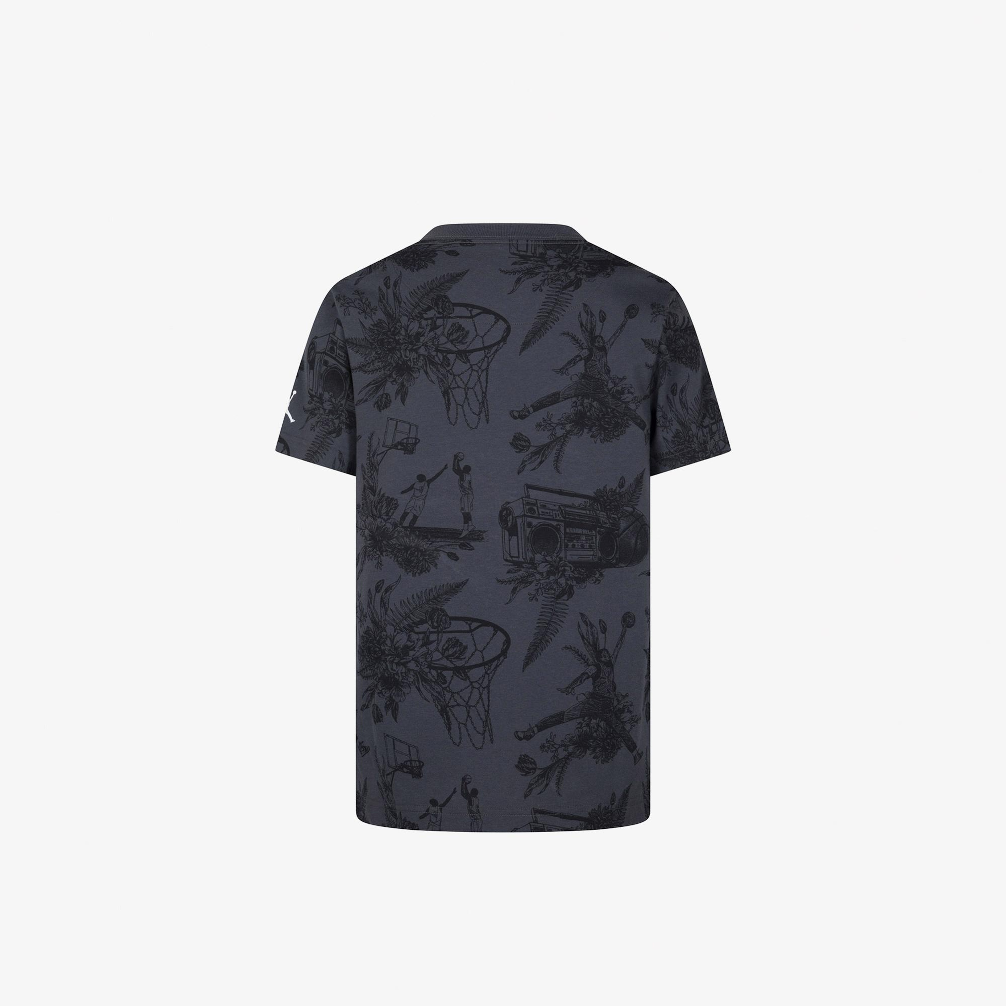 Jordan Sports Sketch Çocuk Füme Kısa Kol T-Shirt