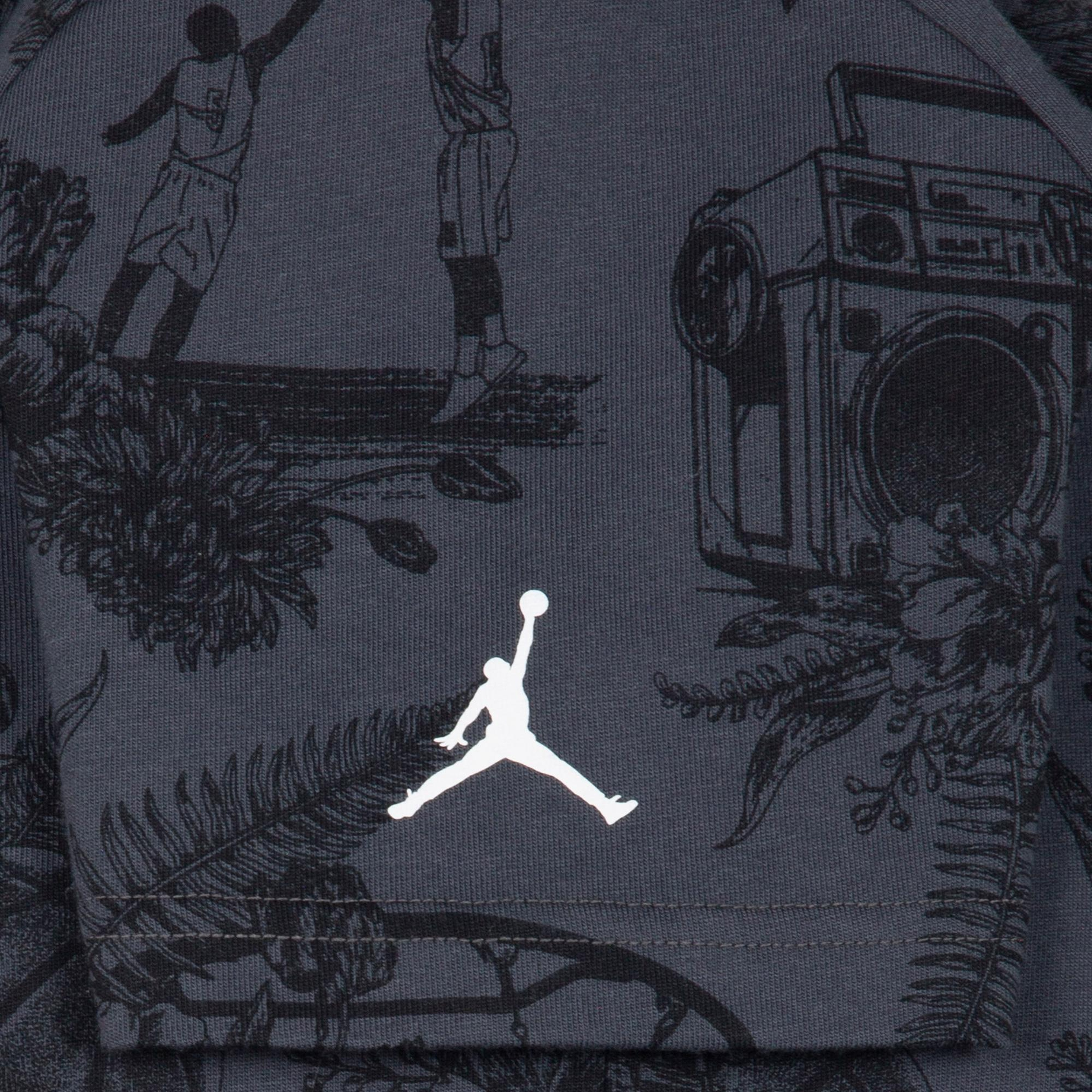 Jordan Sports Sketch Çocuk Füme Kısa Kol T-Shirt