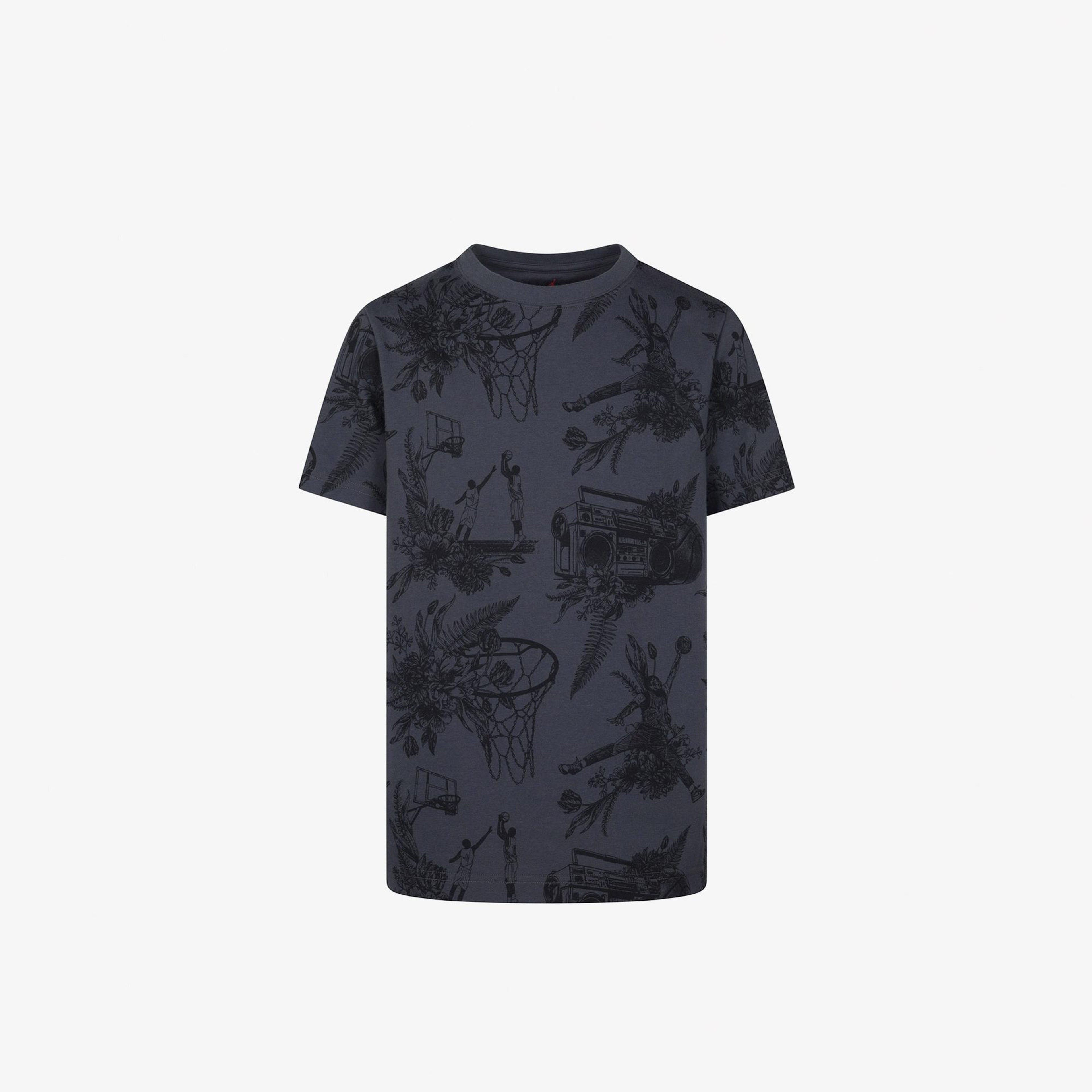 Jordan Sports Sketch Çocuk Füme Kısa Kol T-Shirt