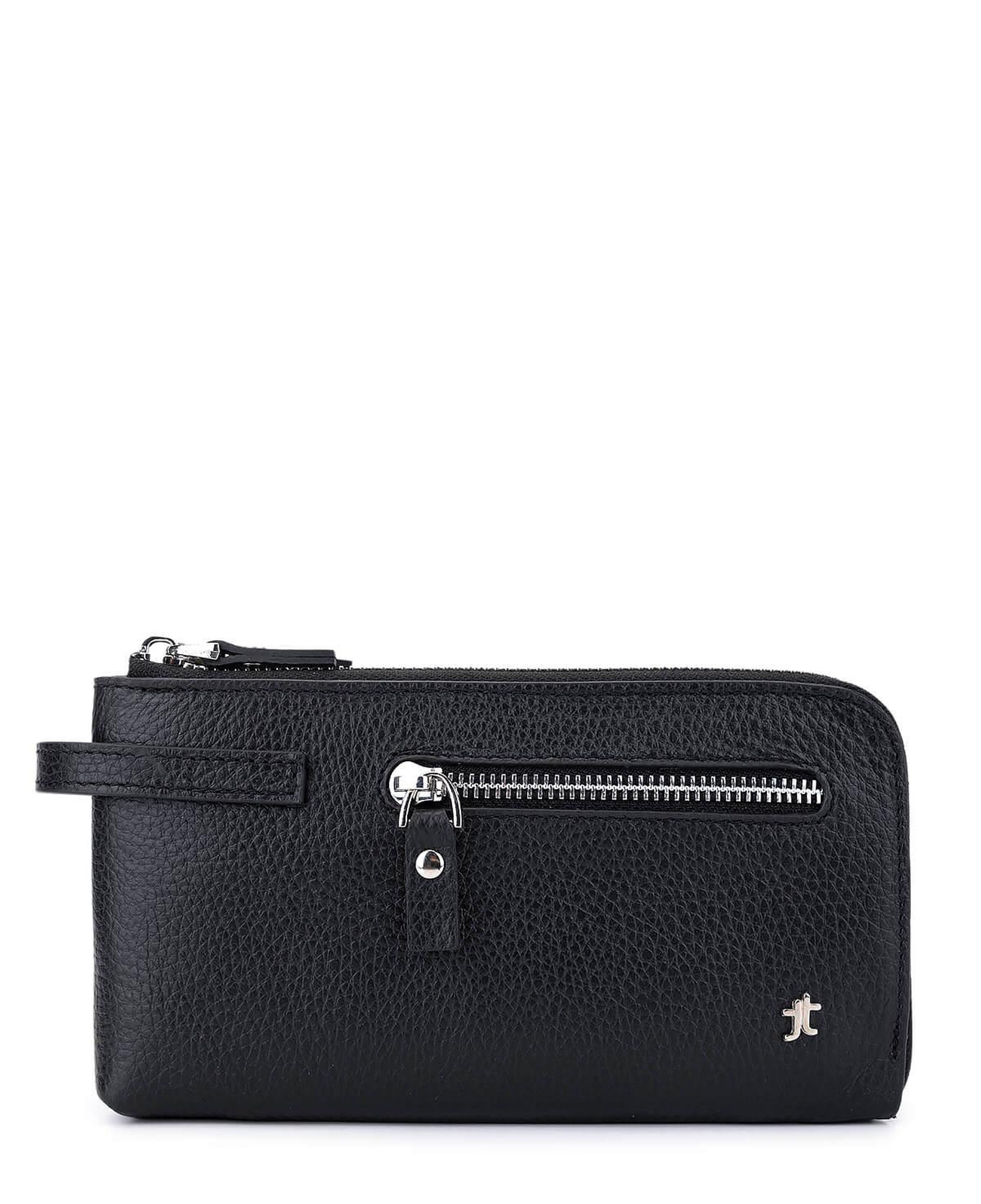 Tamer Tanca Erkek Hakiki Deri Siyah Floter El Çantası