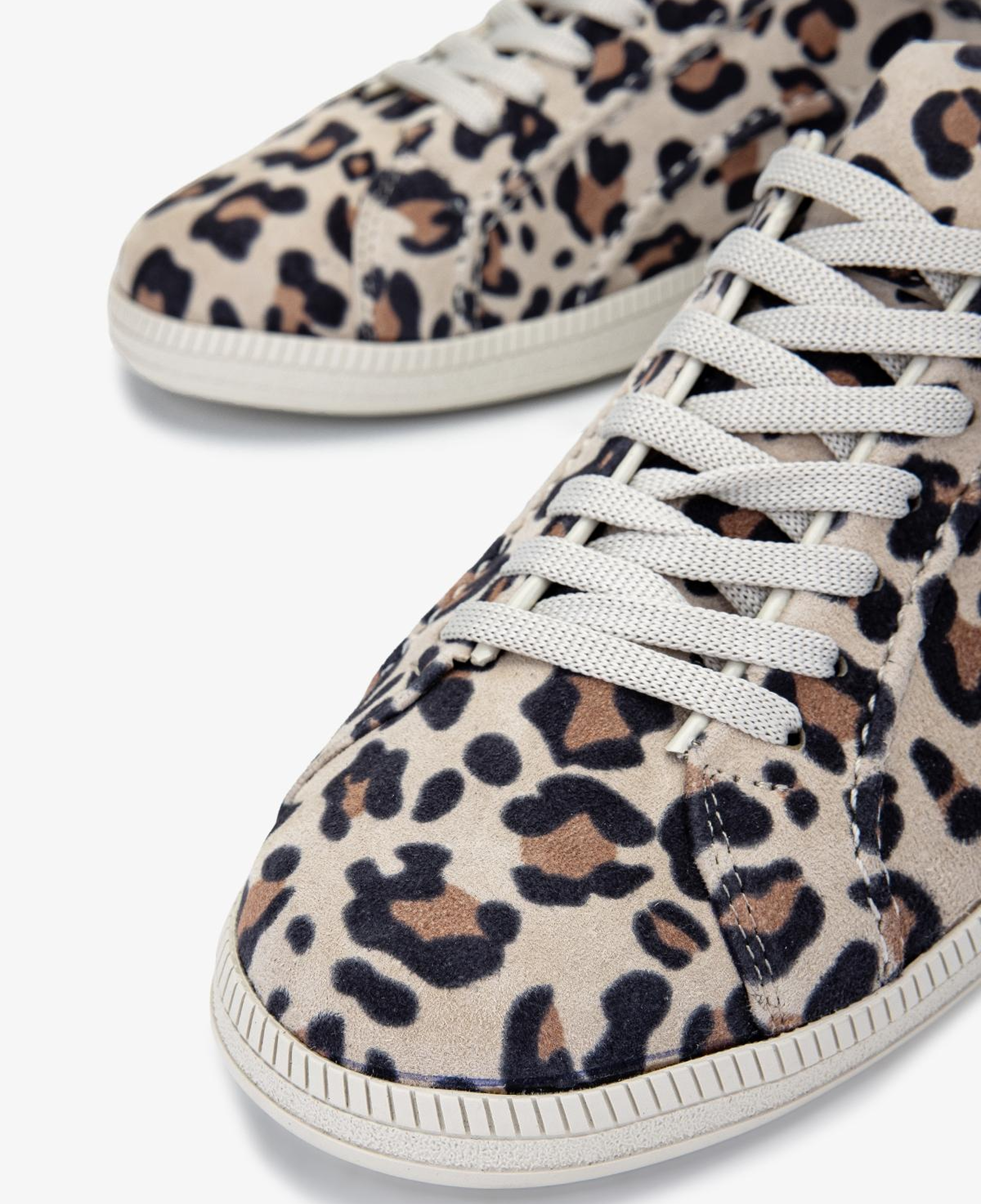 Valmenti Kadın Hakiki Deri Leopar Sneakers & Spor Ayakkabı