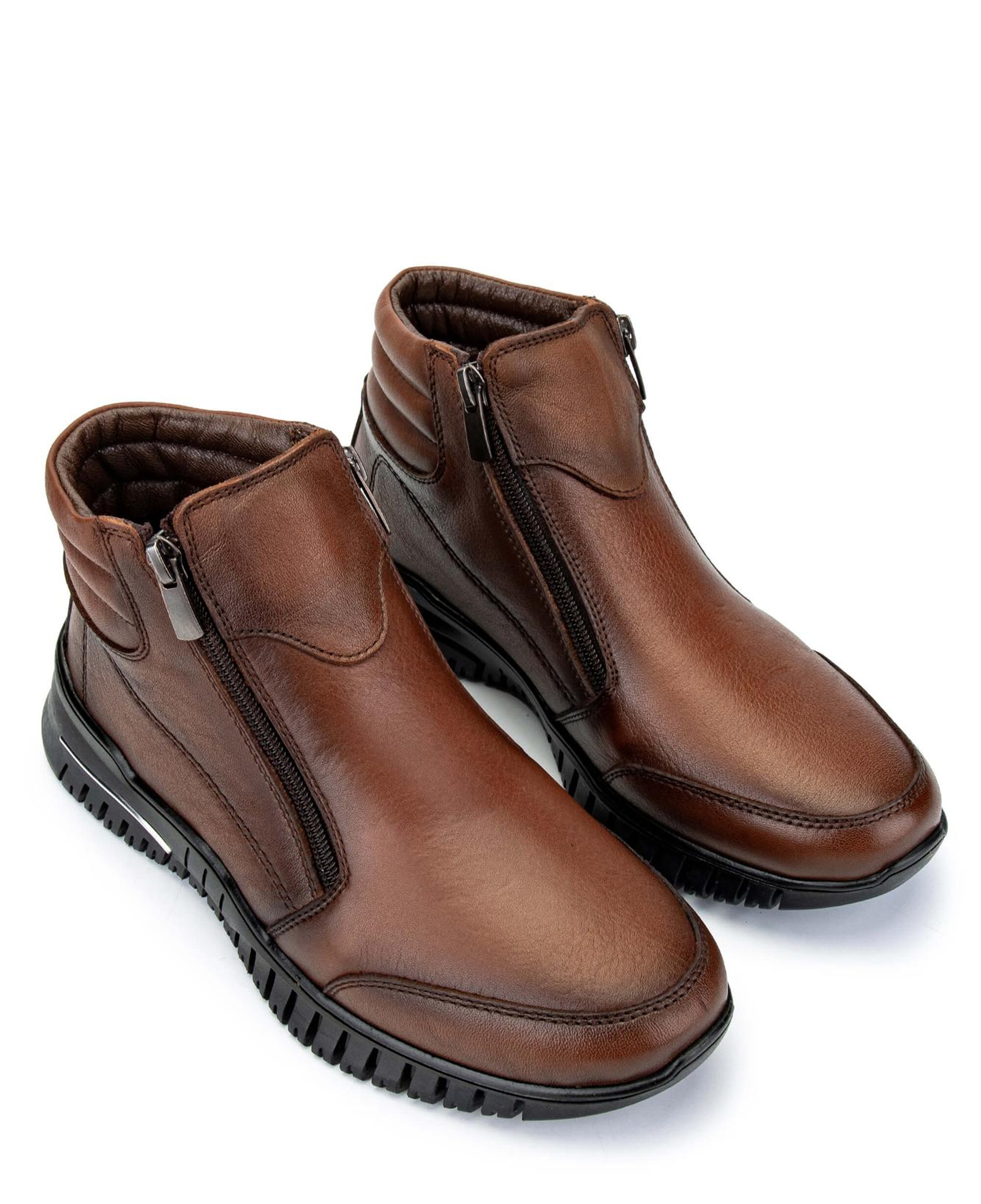 Tamer Tanca Kadın Hakiki Deri Taba Deri Casual Bot