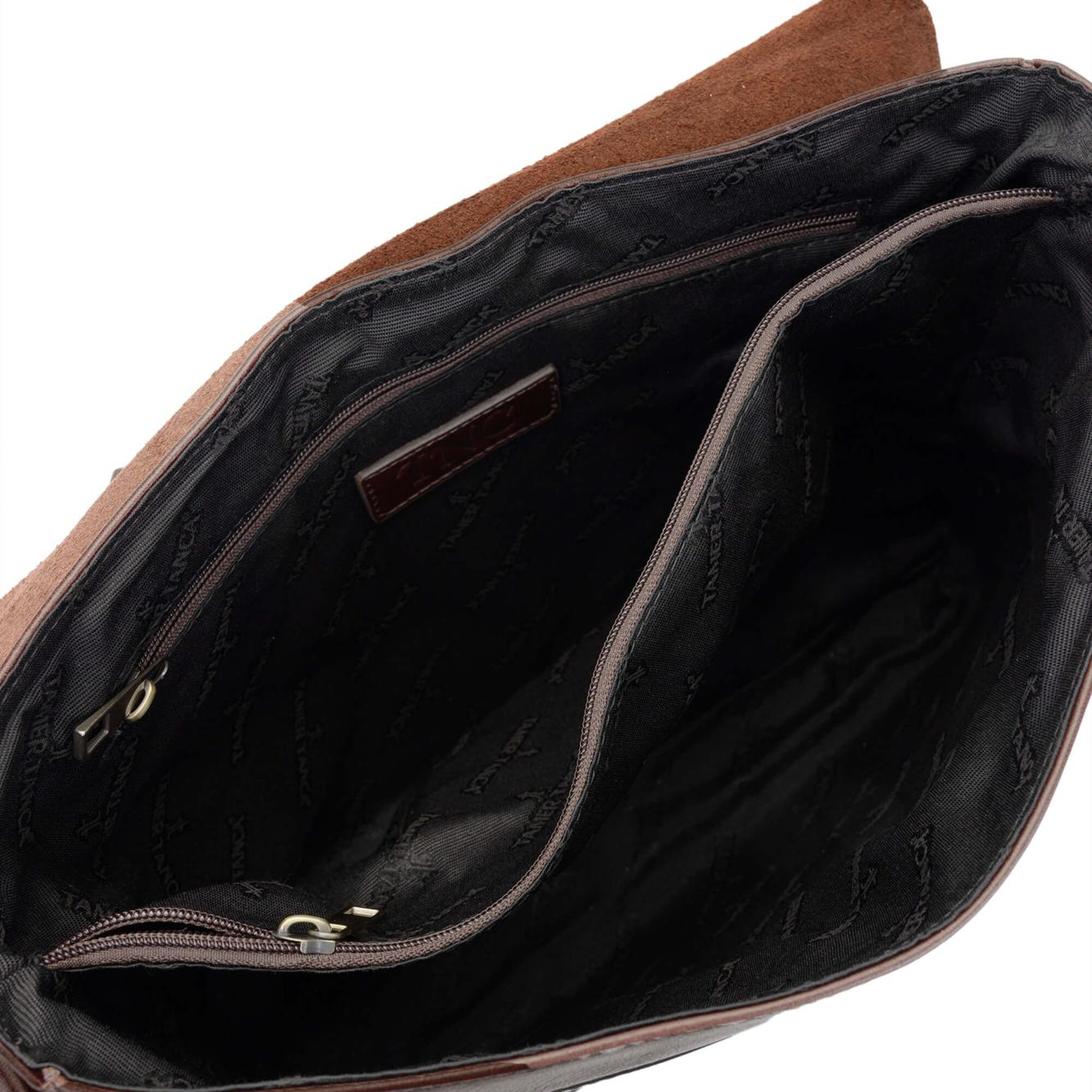 Tamer Tanca Erkek Hakiki Deri Kahverengi Postacı Çanta