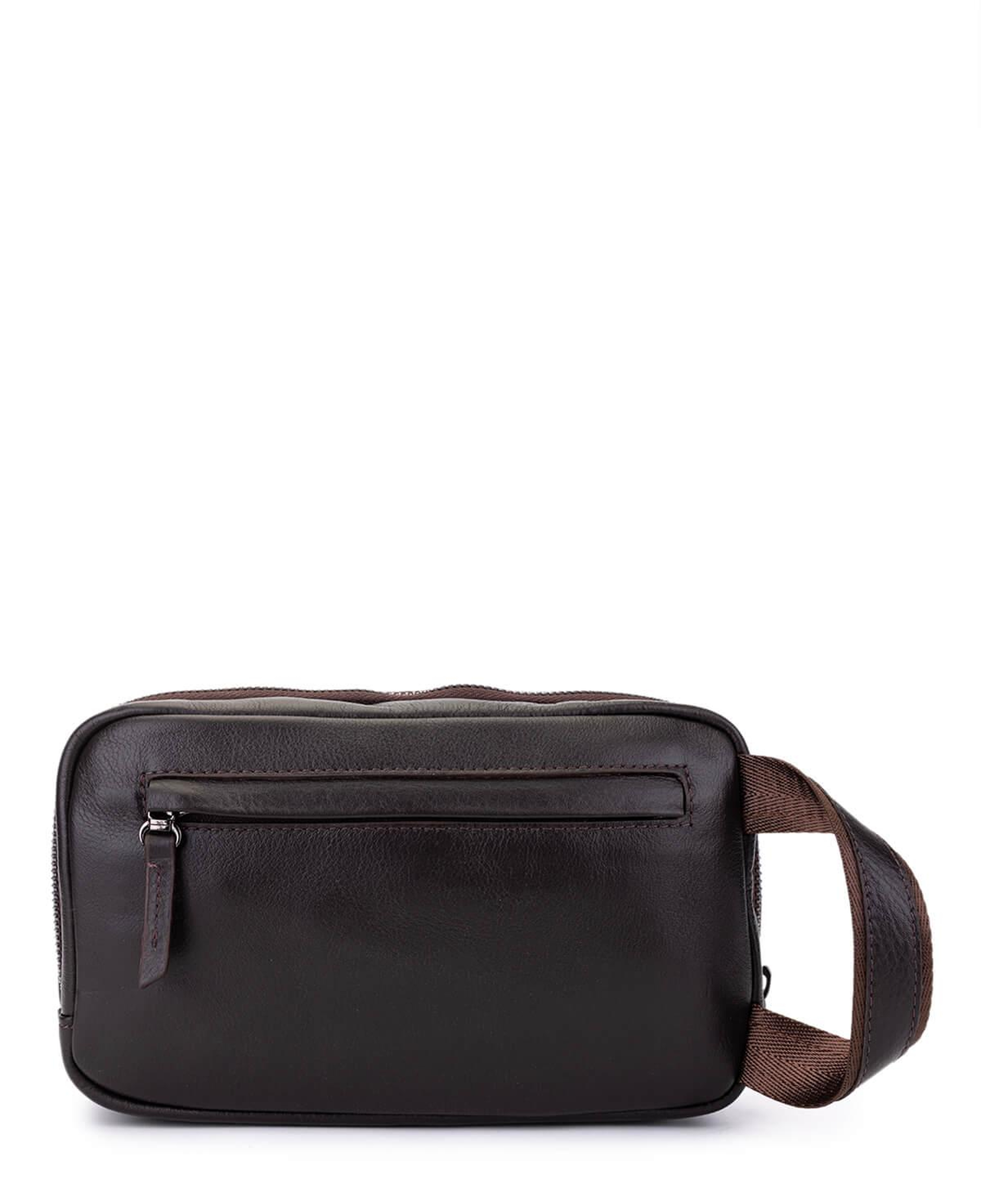 Tamer Tanca Erkek Hakiki Deri Kahverengi El Çantası