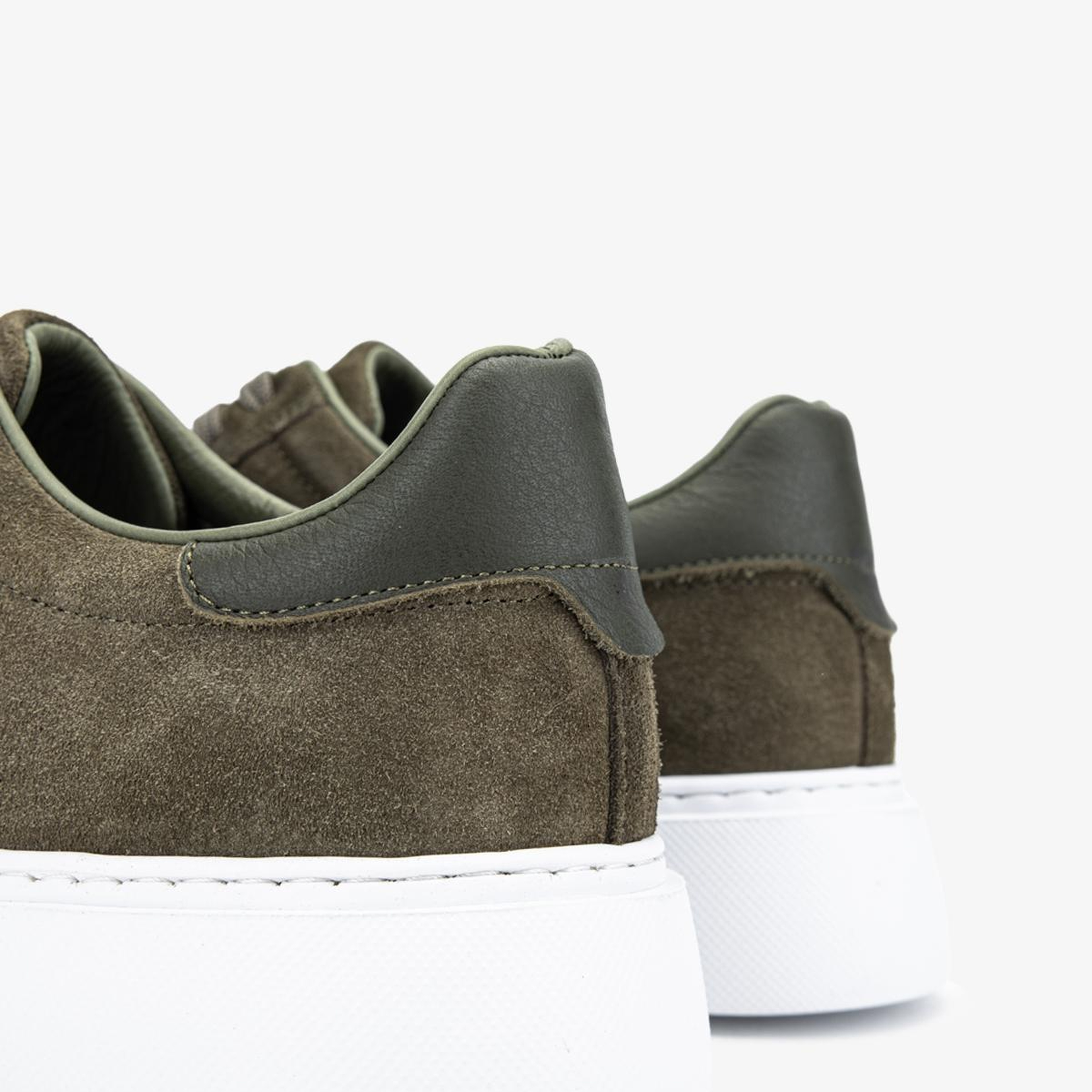 Valmenti Erkek Hakiki Deri Yeşil Sneakers & Spor Ayakkabı