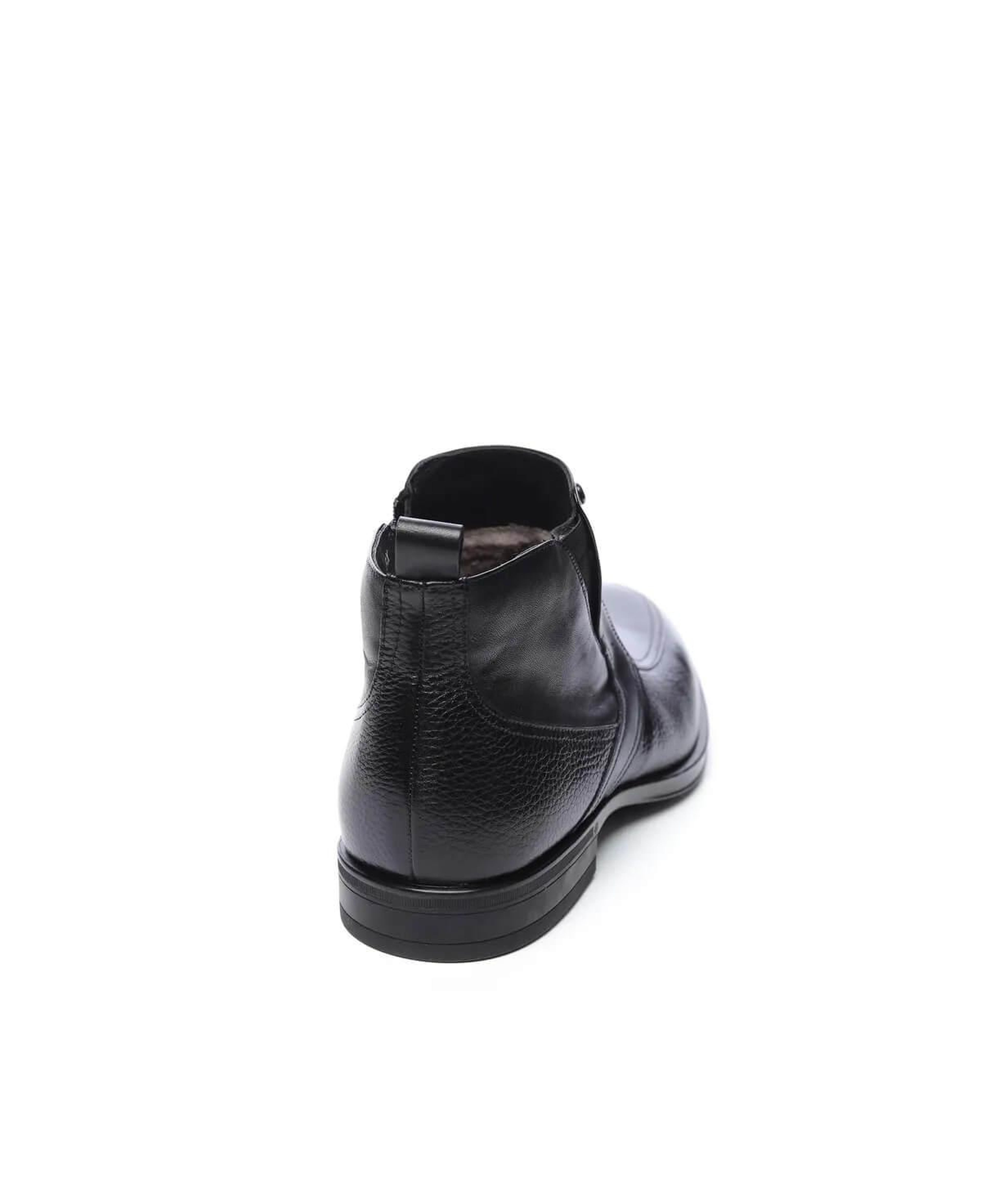 Tamer Tanca Erkek Hakiki Deri Siyah Klasik Bot