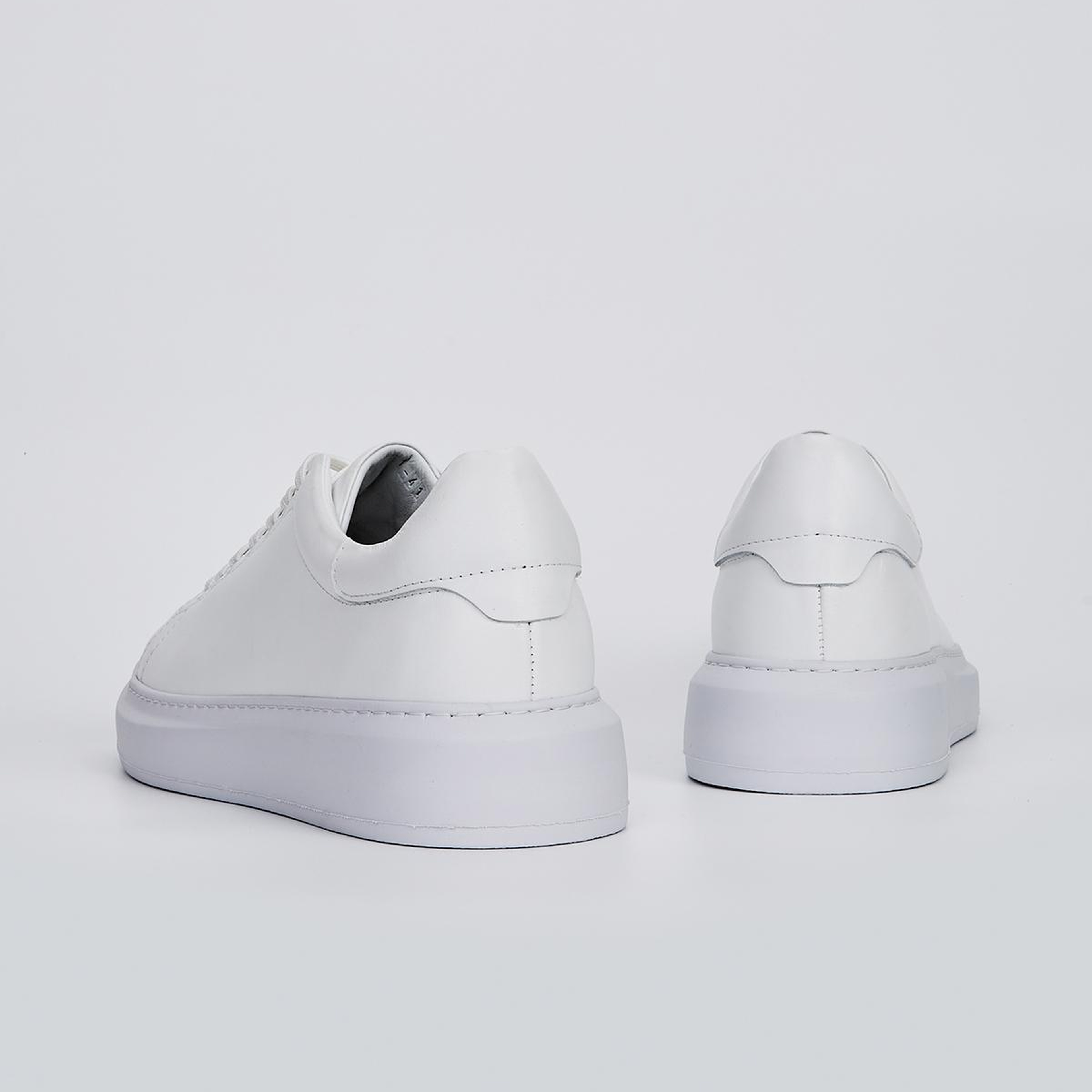 Valmenti Erkek Hakiki Deri Beyaz Sneakers & Spor Ayakkabı