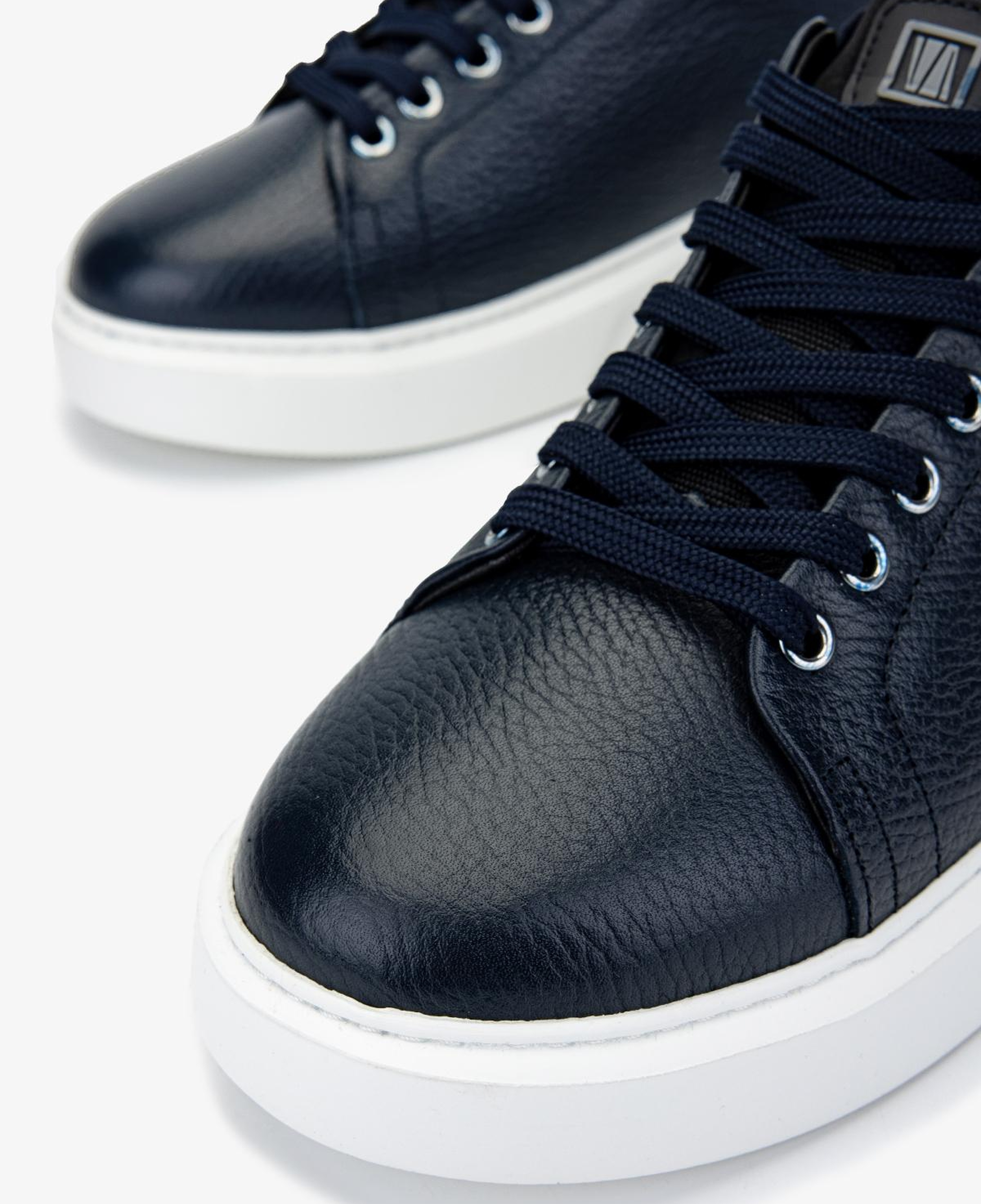 Valmenti Erkek Hakiki Deri Lacivert Sneakers & Spor Ayakkabı