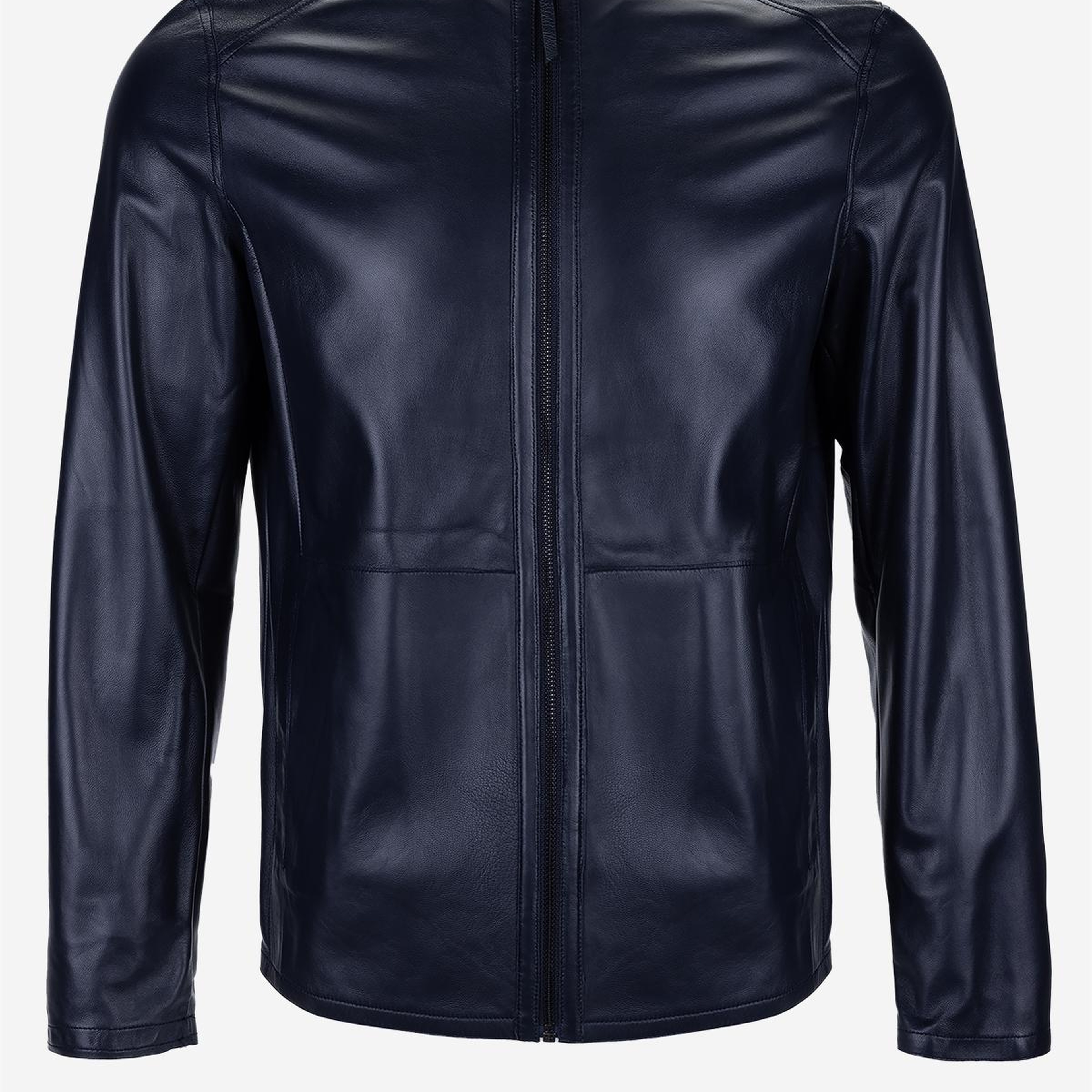 Valmenti Erkek Hakiki Deri Lacivert Deri Mont