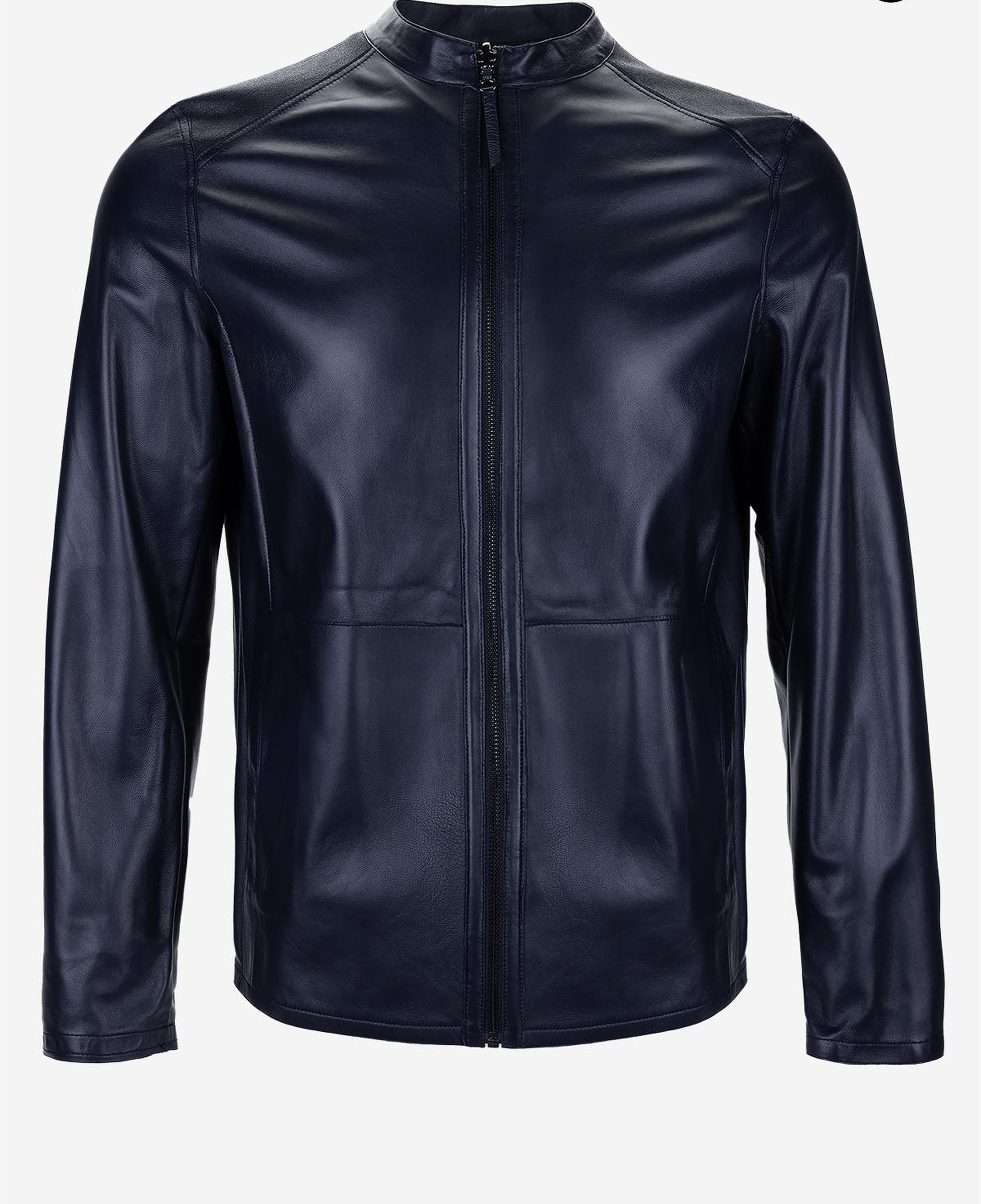 Valmenti Erkek Hakiki Deri Lacivert Deri Mont