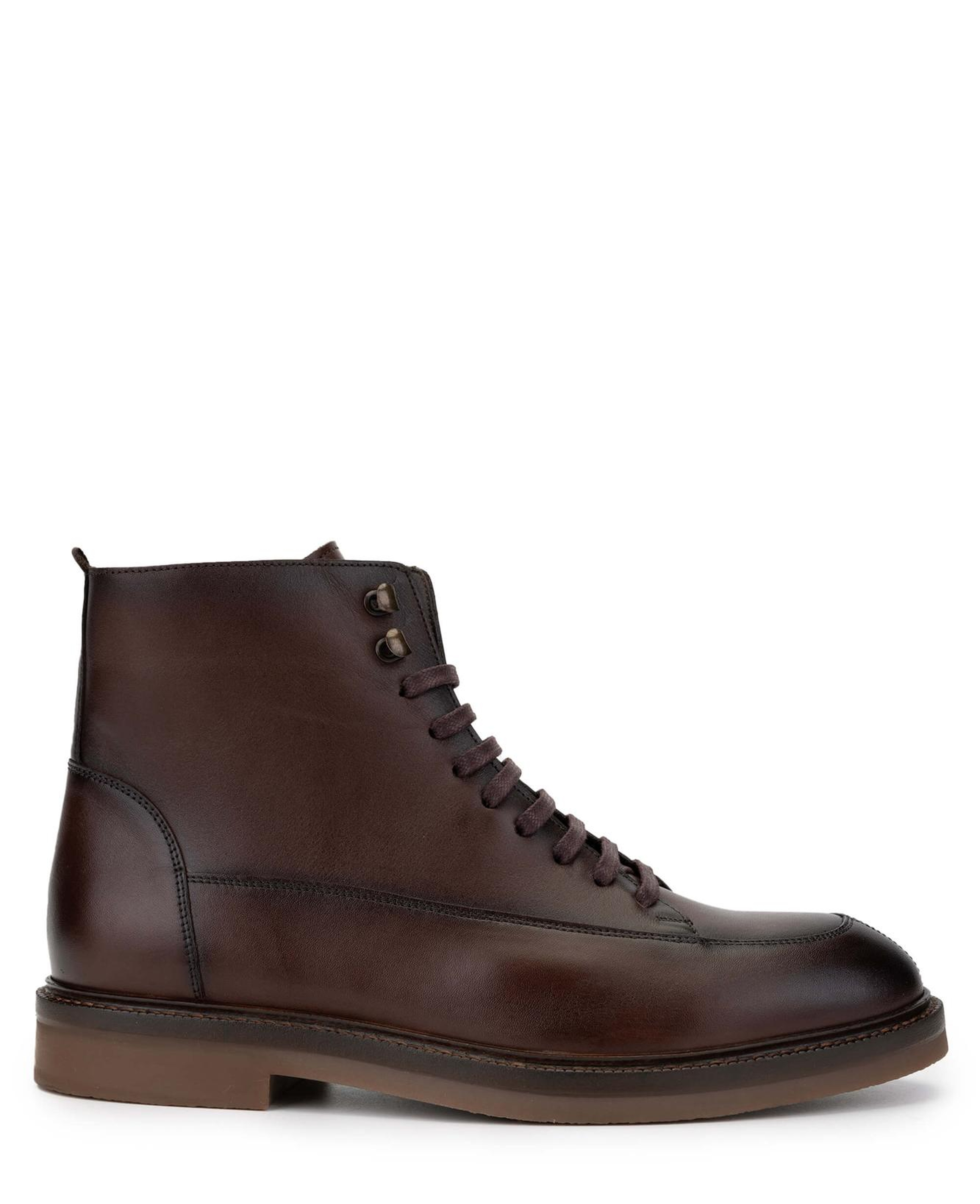 Tamer Tanca Erkek Hakiki Deri Kahverengi Casual Bot