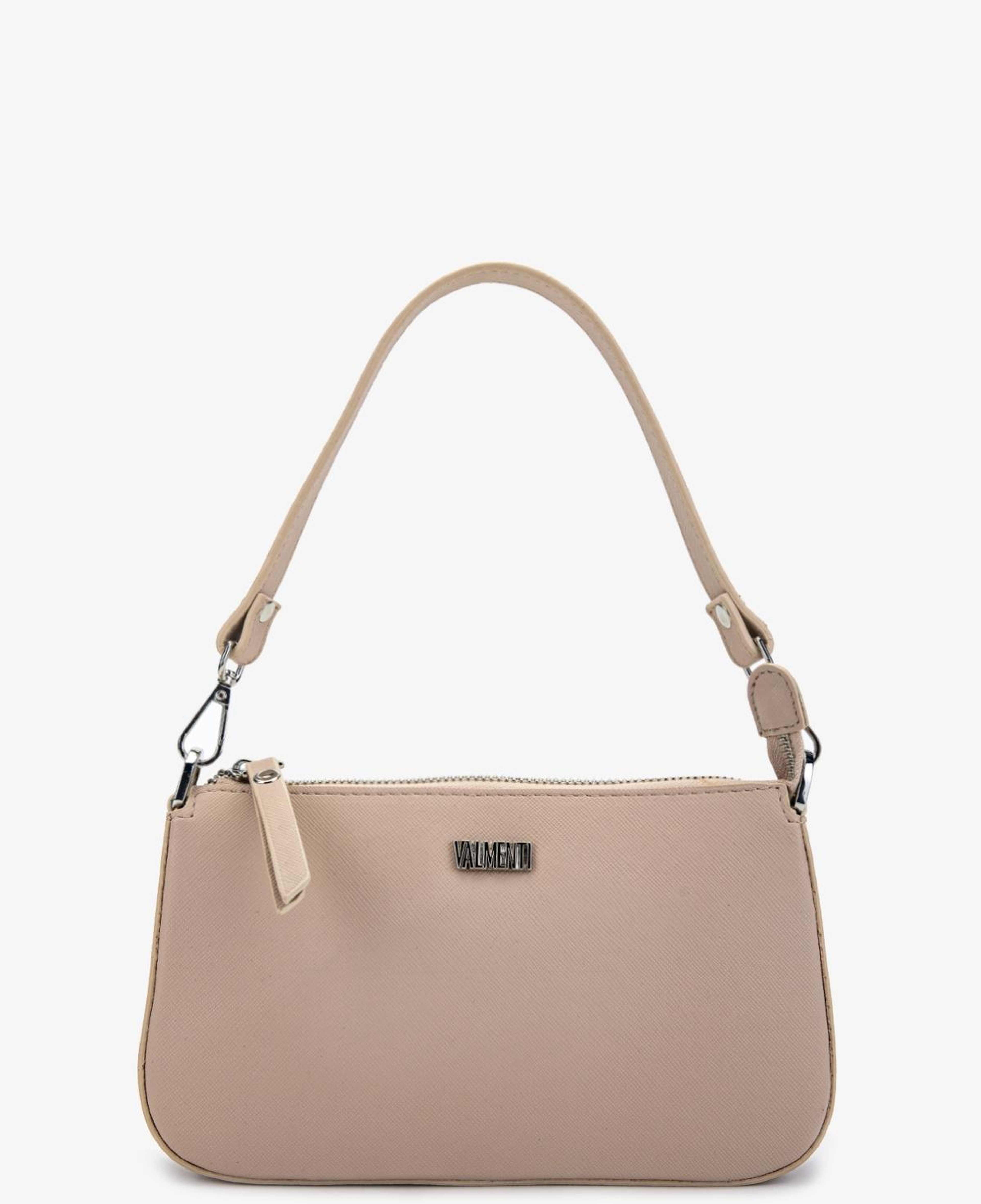 Valmenti Kadın Suni Deri Nude Omuz Çanta