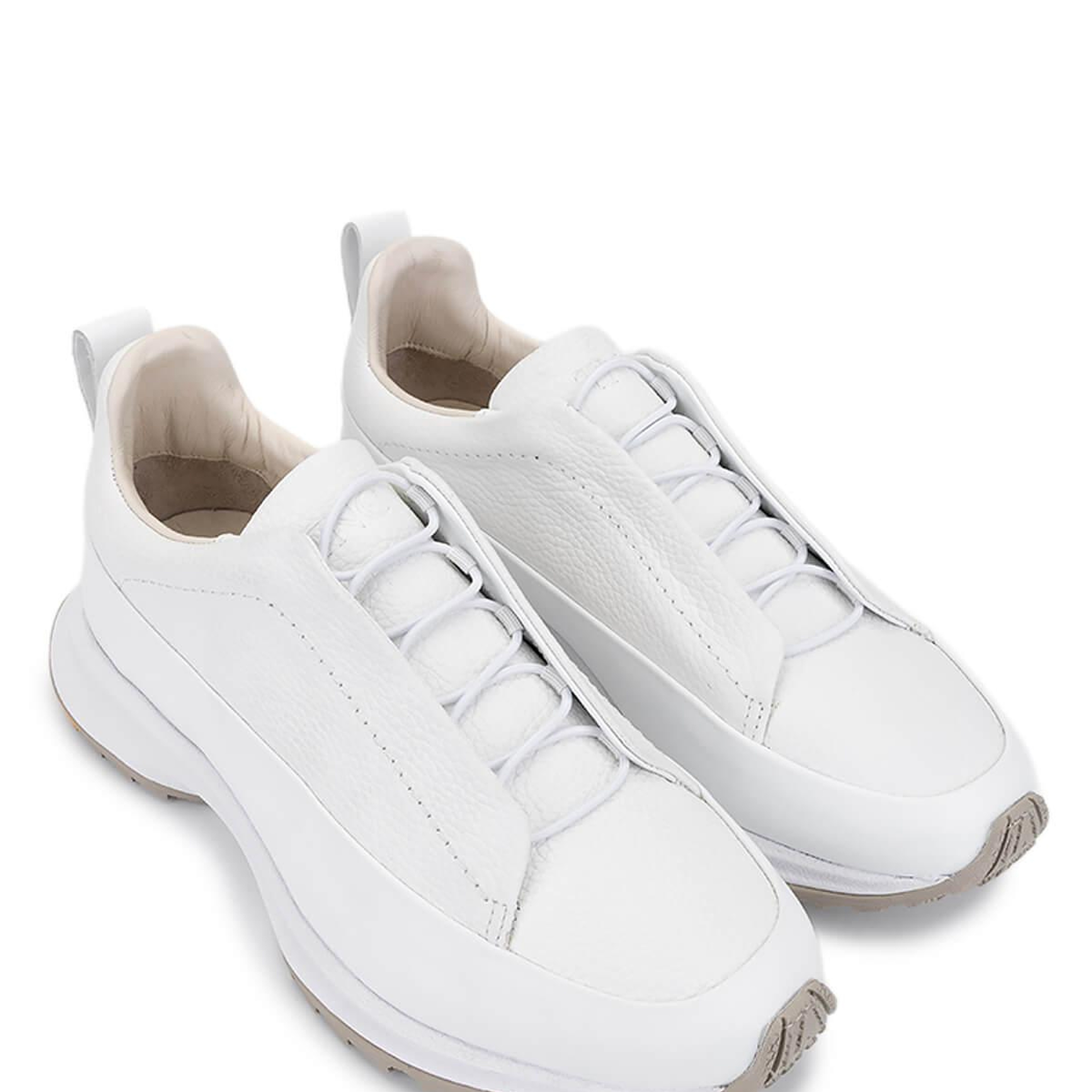 Tamer Tanca Erkek Hakiki Deri Beyaz Sneakers & Spor Ayakkabı