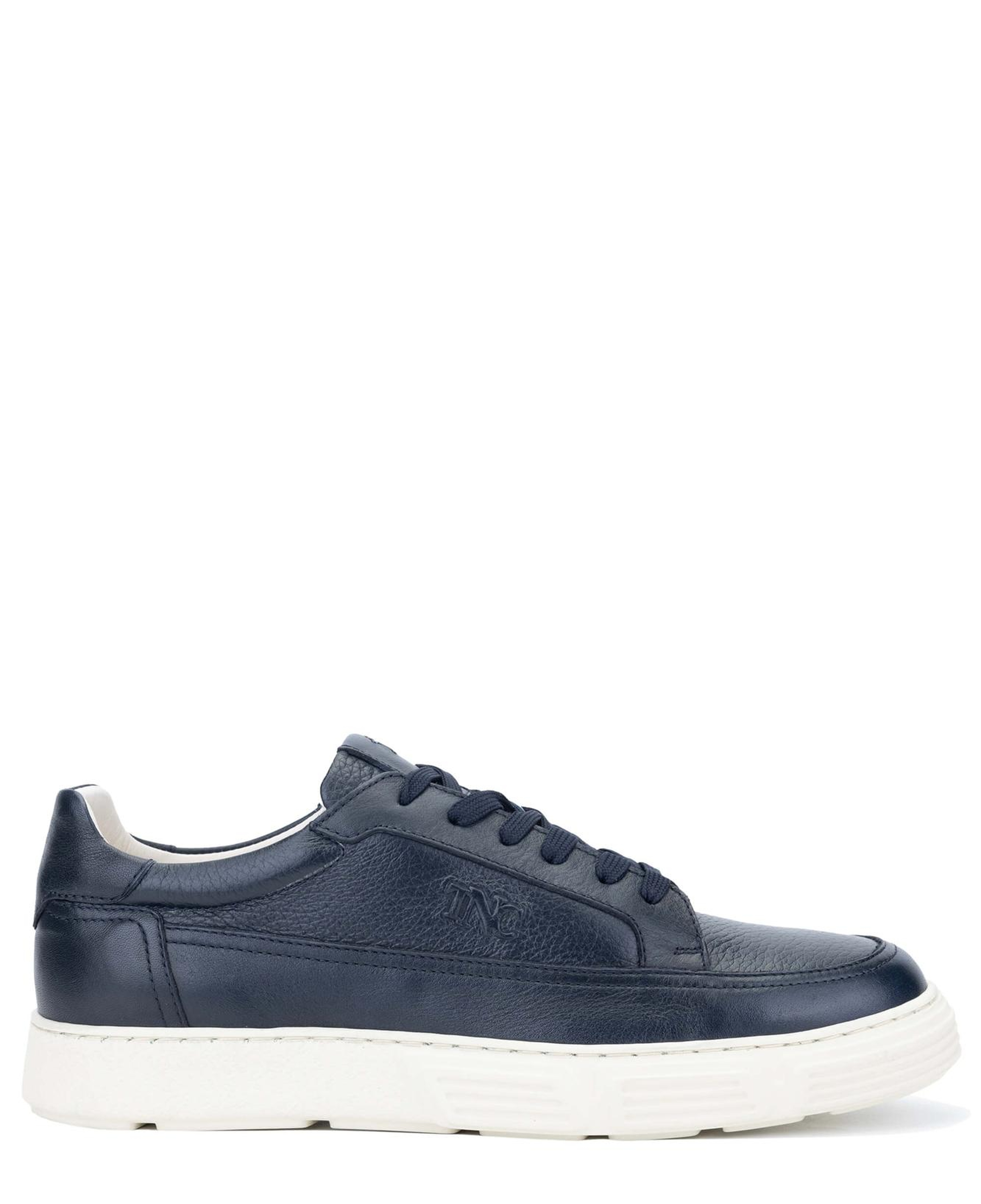 Tamer Tanca Erkek Hakiki Deri Lacivert Sneakers & Spor Ayakkabı