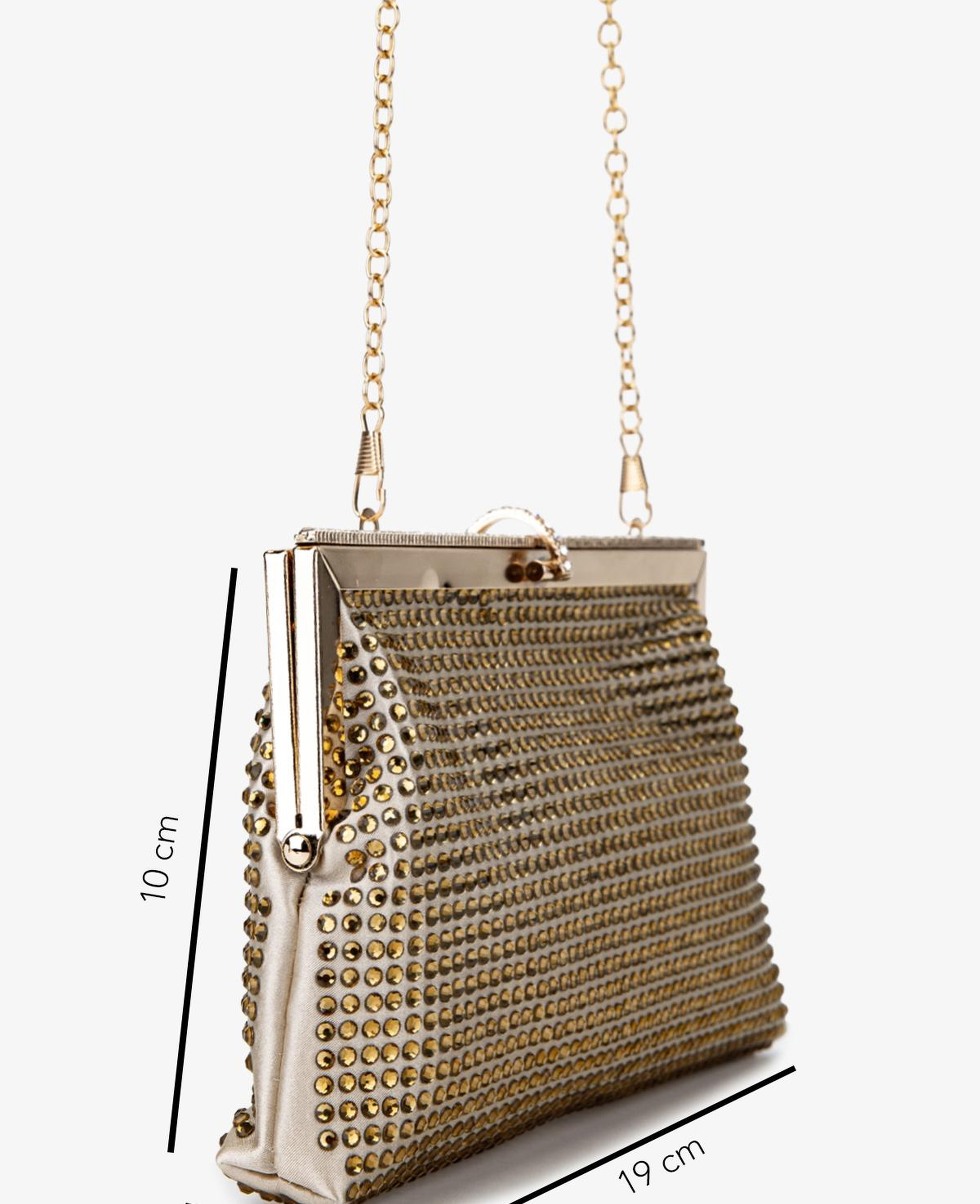 Valmenti Kadın Vegan Sarı Abiye Çanta