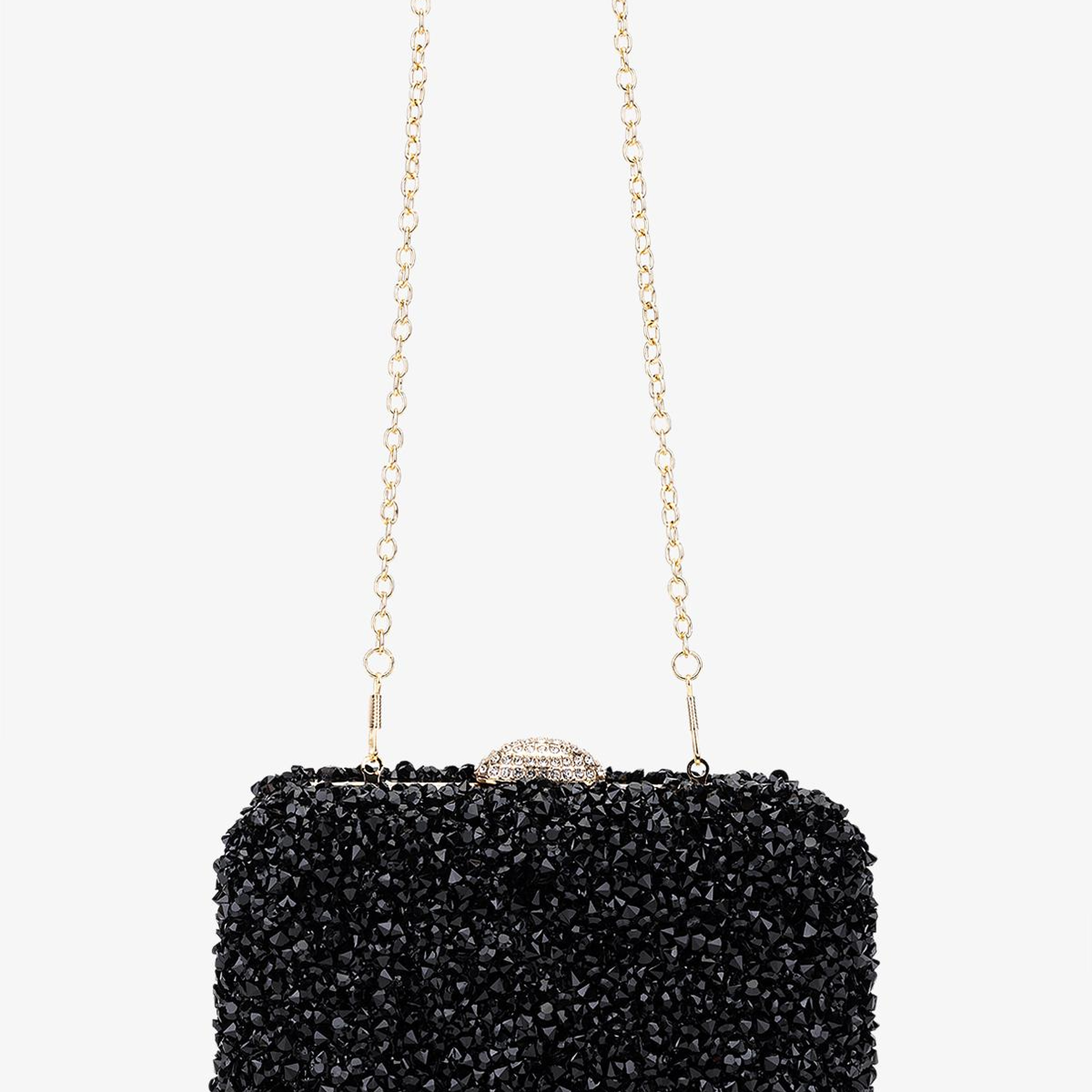 Valmenti Kadın Vegan Siyah Abiye Çanta