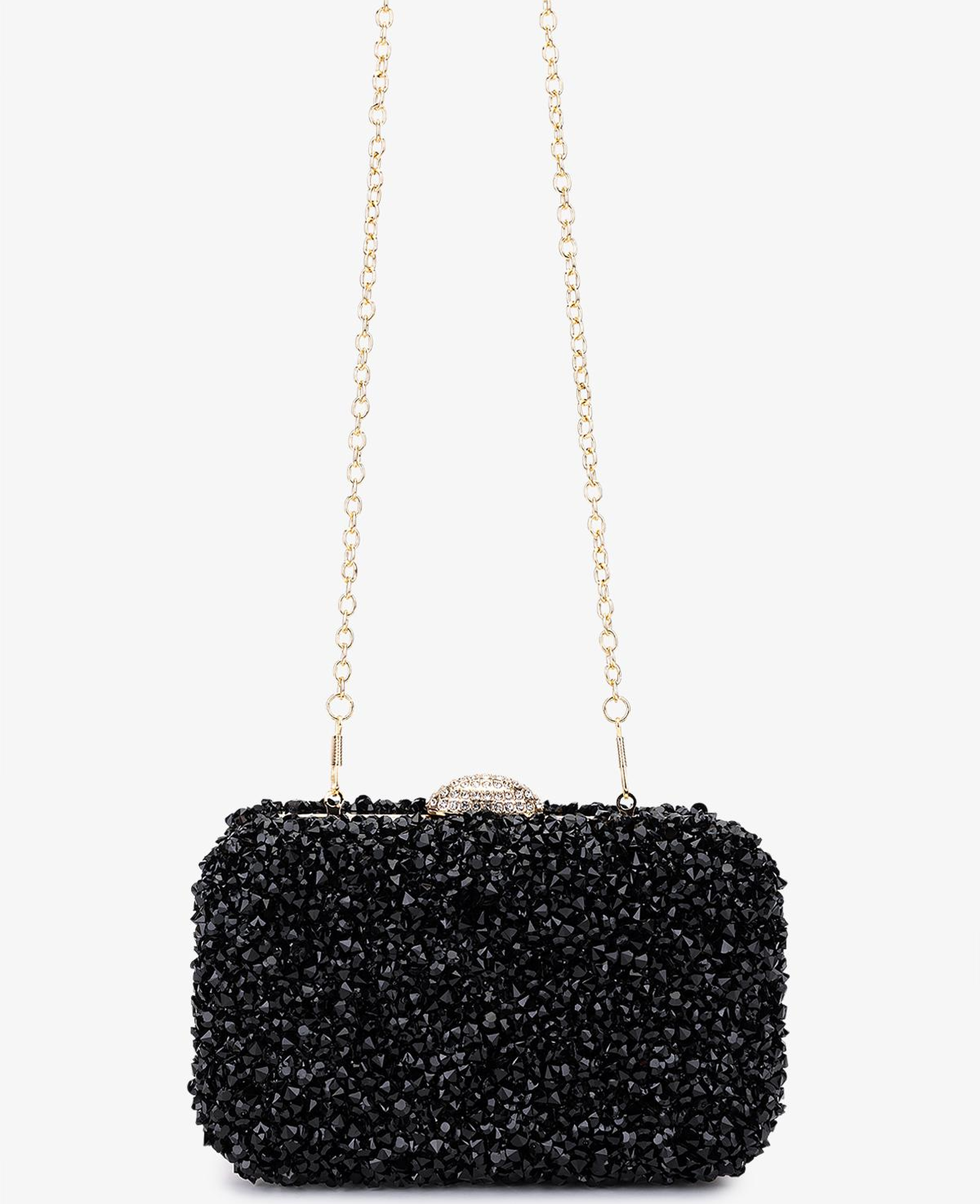 Valmenti Kadın Vegan Siyah Abiye Çanta