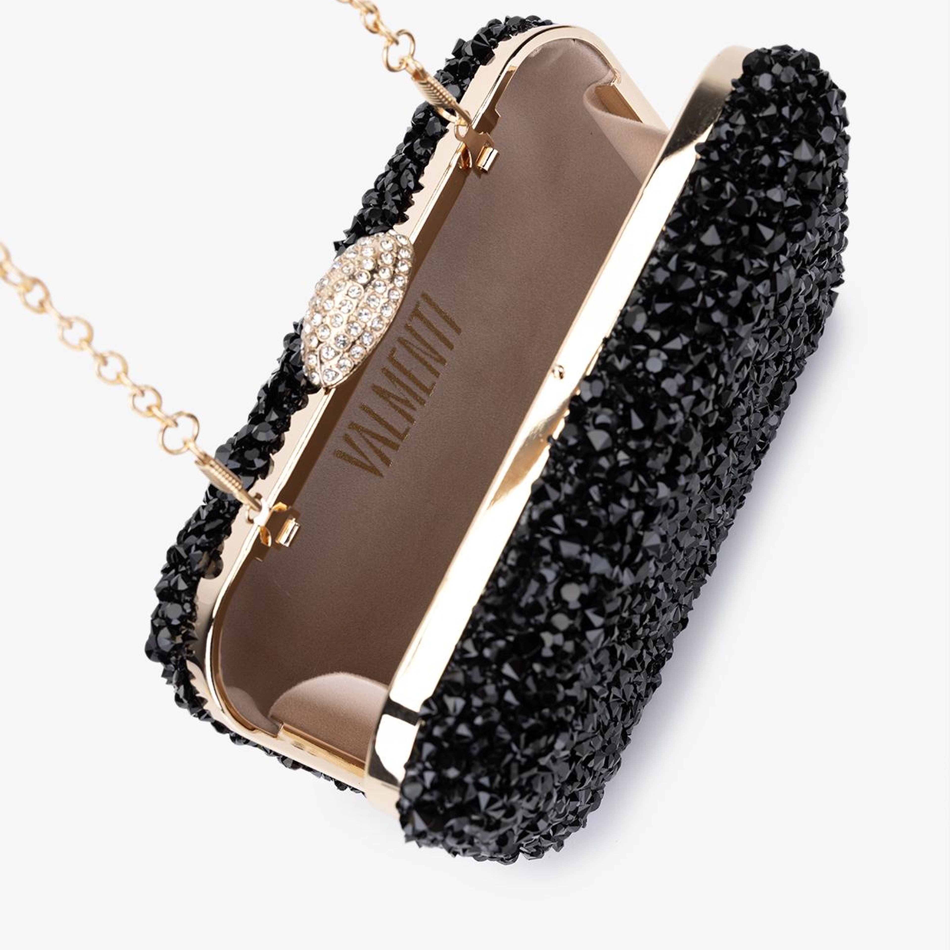 Valmenti Kadın Vegan Siyah Abiye Çanta