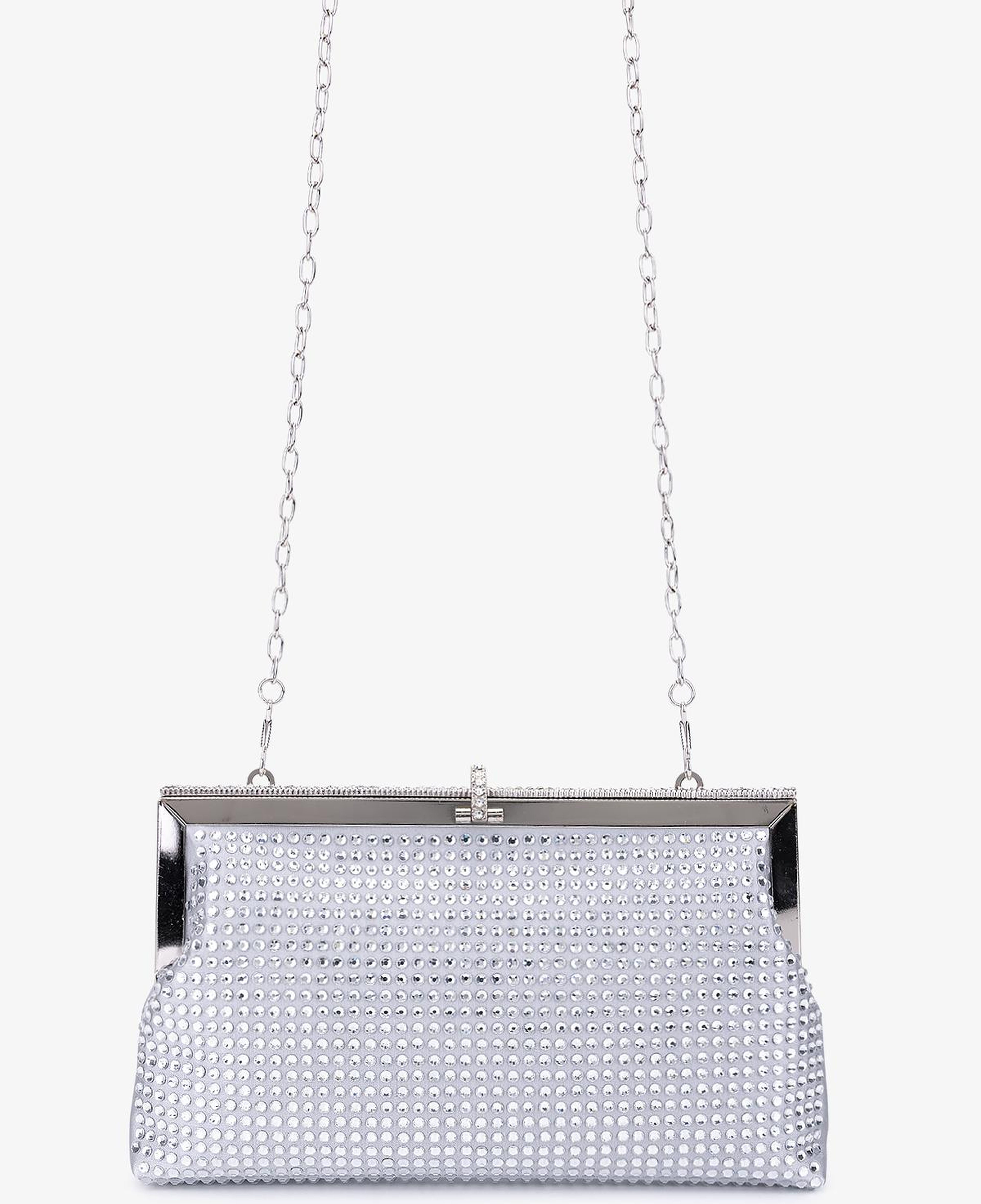 Valmenti Kadın Vegan Gri Abiye Çanta