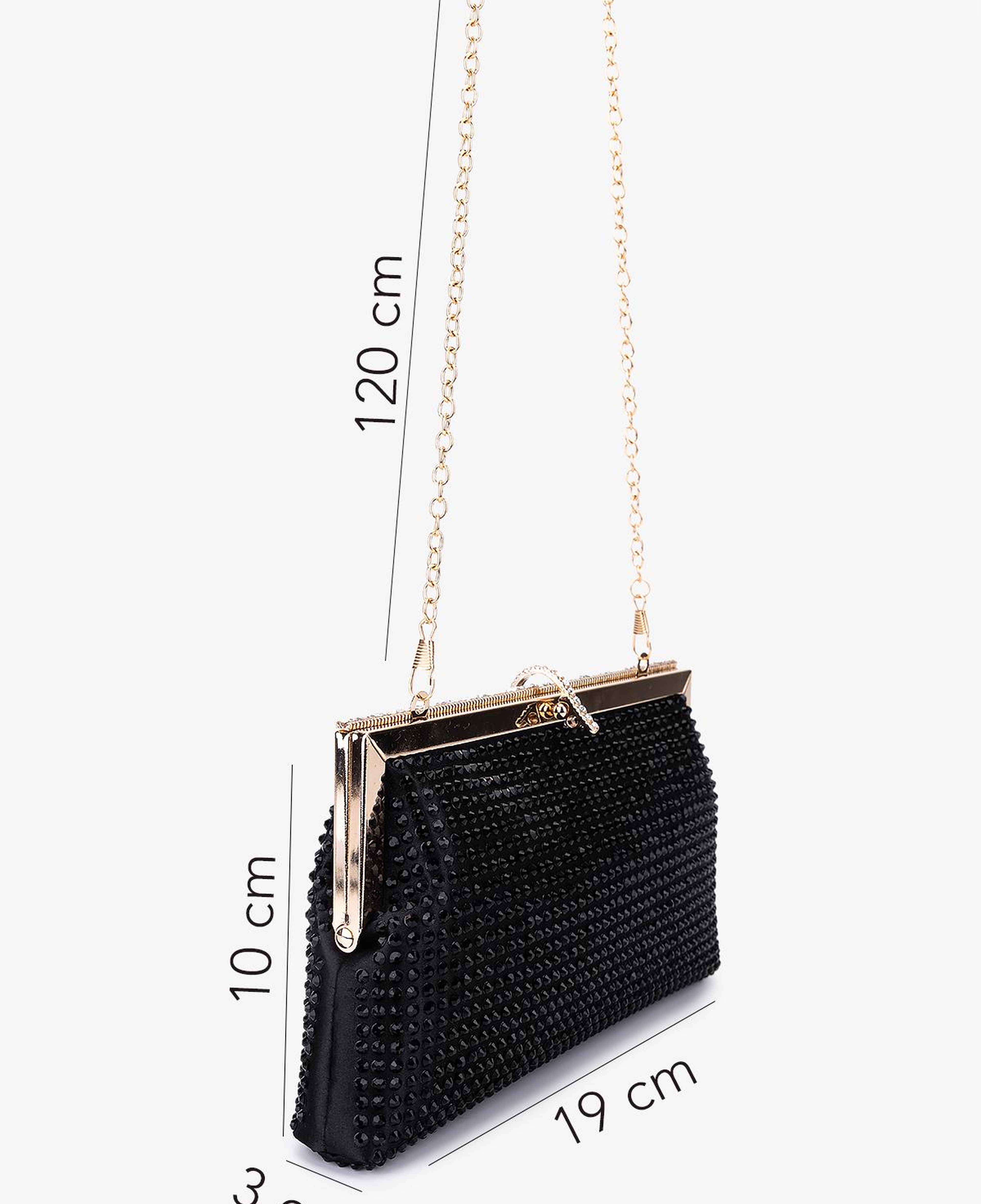 Valmenti Kadın Vegan Siyah Abiye Çanta